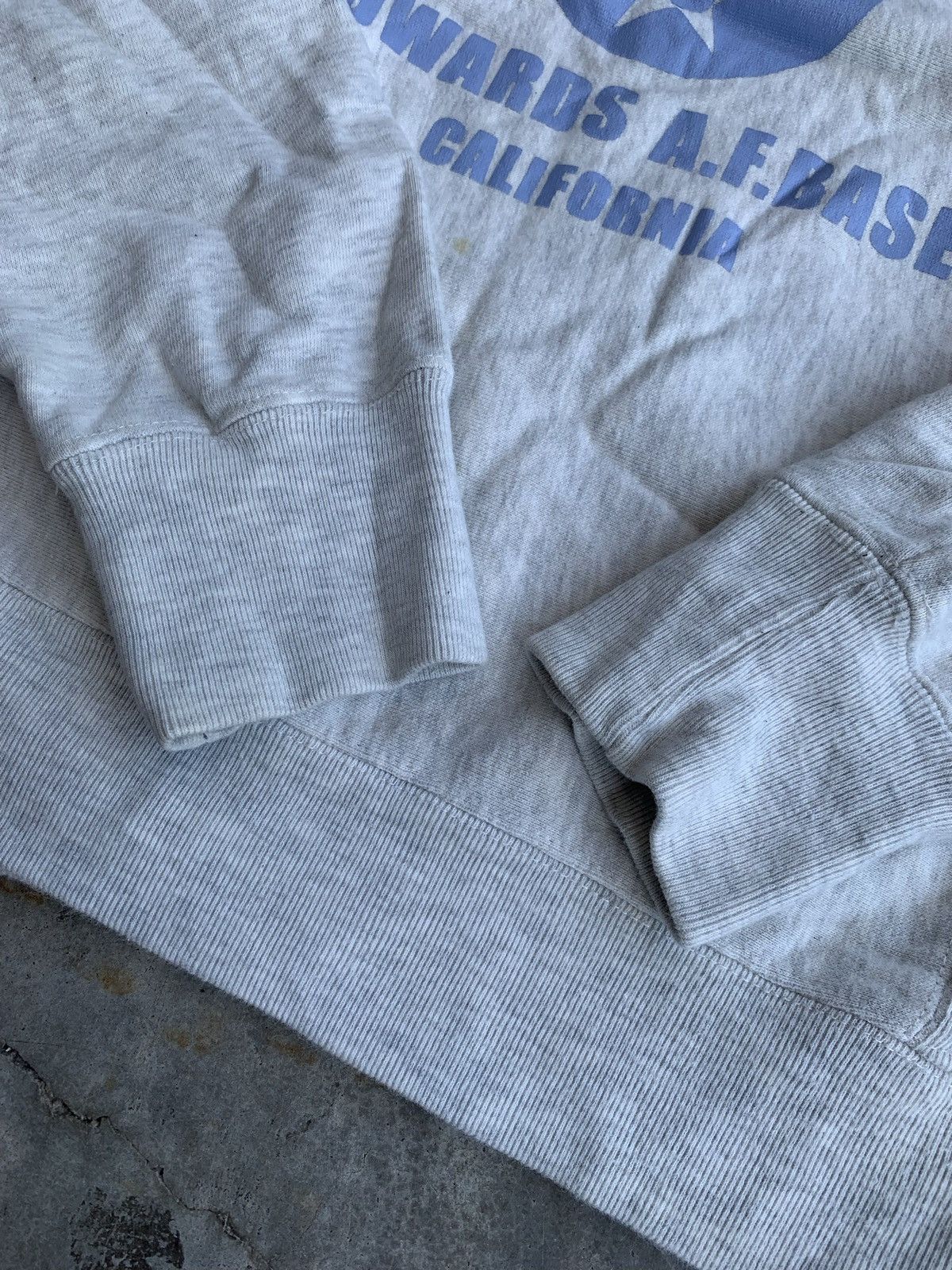 Vintage Vintage US Air Force Edward AF Based California Sweatshirt Size US S / EU 44-46 / 1 - 3 Thumbnail