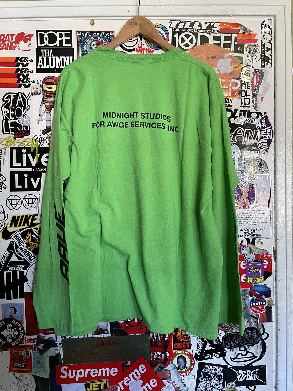 A$AP Rocky Midnight rave green long sleeve tee size 4 Size US XL / EU 56 / 4 - 2 Thumbnail
