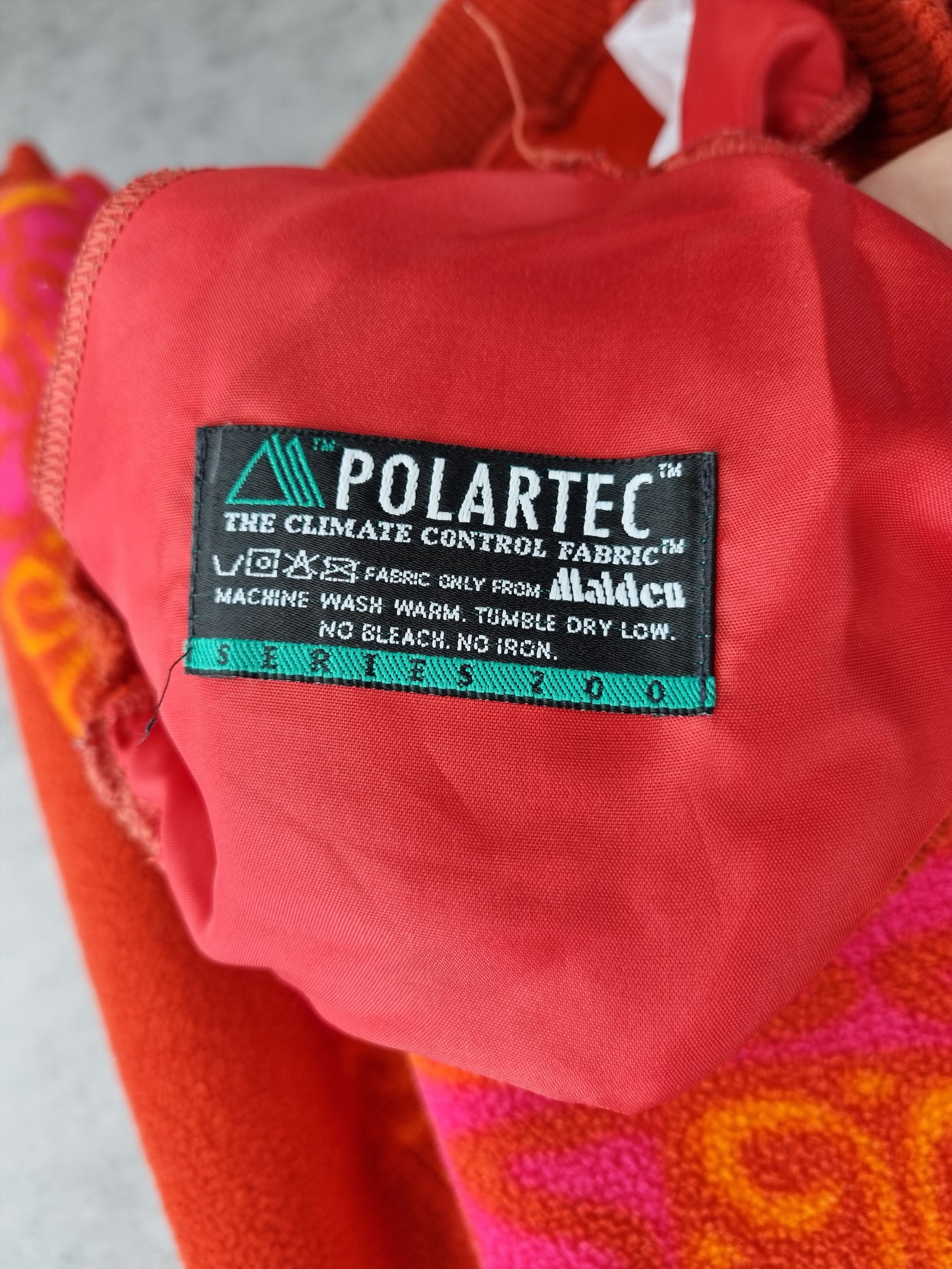 Vintage 80s Salewa Polartec Navajo Fleece Half Zip up England made Size US S / EU 44-46 / 1 - 5 Thumbnail