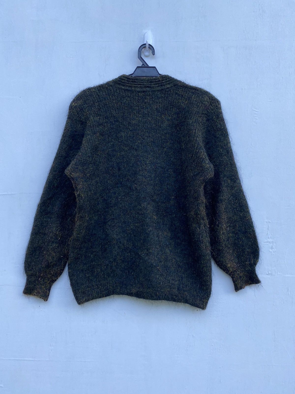 Japanese Brand × Vintage JAPAN PIMPERNE MOHAIR GREEN CHAMELEON KURT COBAIN STYLE Size M / US 6-8 / IT 42-44 - 2 Thumbnail