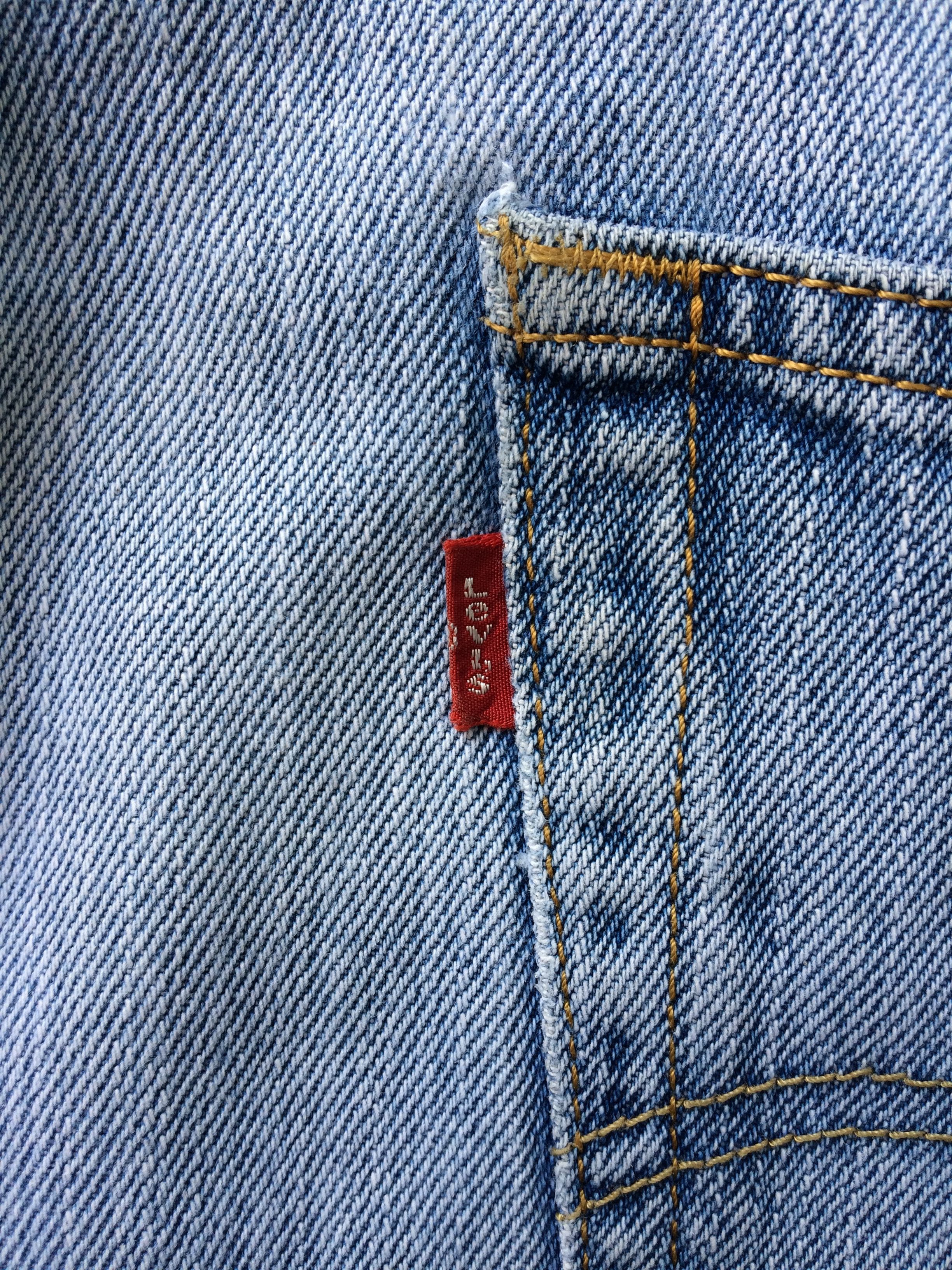 Levi's × Vintage Levis 505 Ripped Jeans #B-899 Size US 35 - 9 Thumbnail