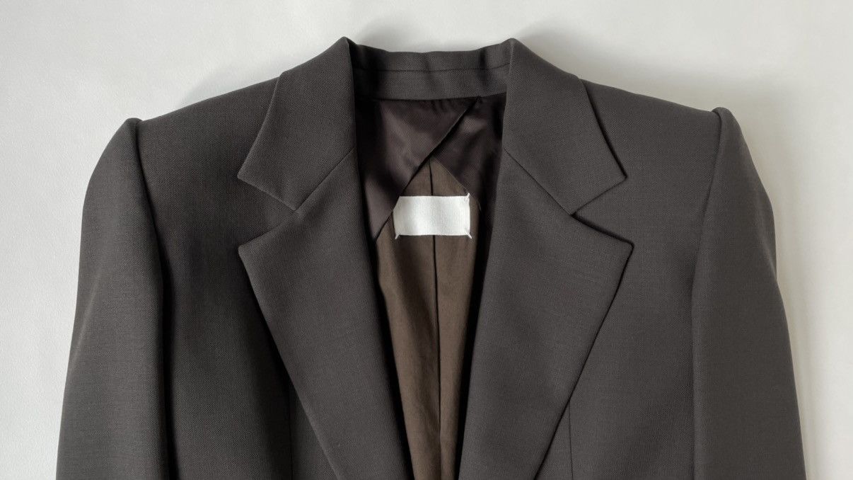 Maison Margiela A/W 07 Sample Exaggerated Shoulder Blazer Size S / US 4 / IT 40 - 3 Thumbnail