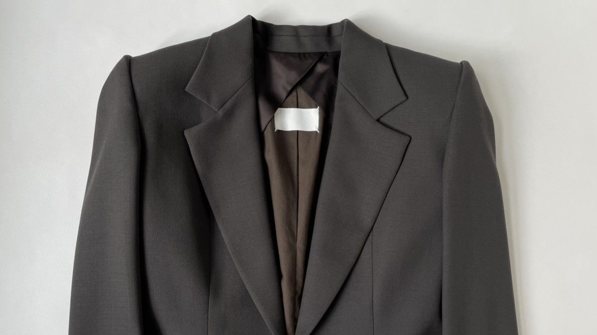 Maison Margiela A/W 07 Sample Exaggerated Shoulder Blazer Size S / US 4 / IT 40 - 2 Thumbnail