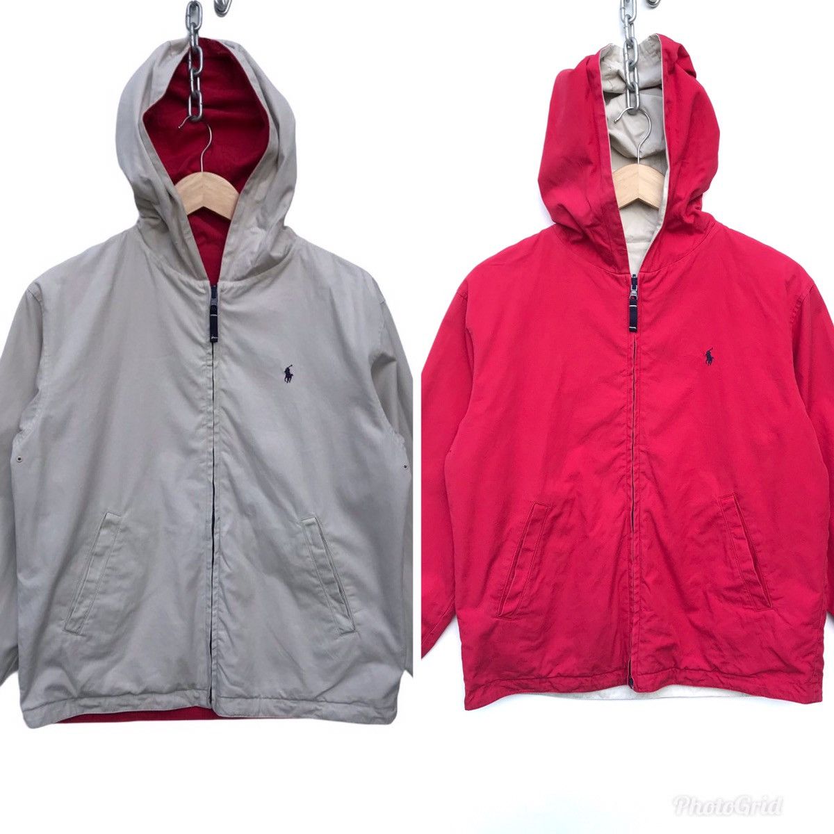 Polo Ralph Lauren Polo Ralph Lauren Small Pony Reversible Sweater Hoodie Size US M / EU 48-50 / 2 - 1 Thumbnail
