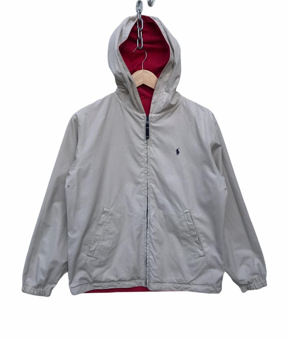Polo Ralph Lauren Polo Ralph Lauren Small Pony Reversible Sweater Hoodie Size US M / EU 48-50 / 2 - 2 Thumbnail
