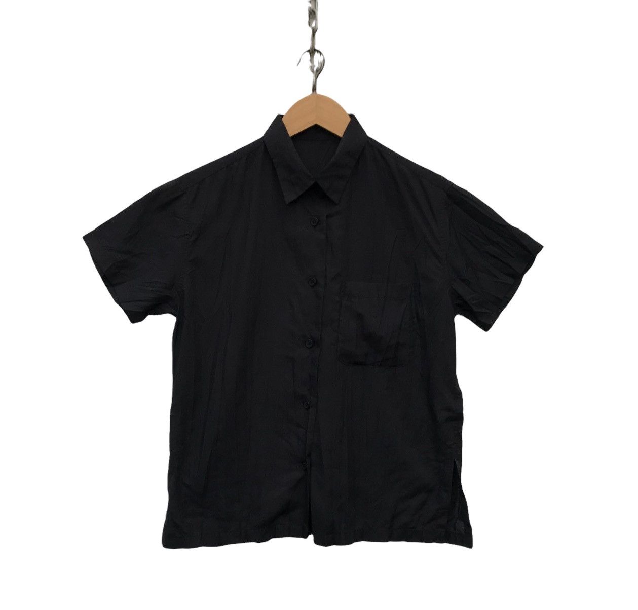 Issey Miyake Issey Miyake Women Button Ups Plain Shirt Size M / US 6-8 / IT 42-44 - 1 Thumbnail