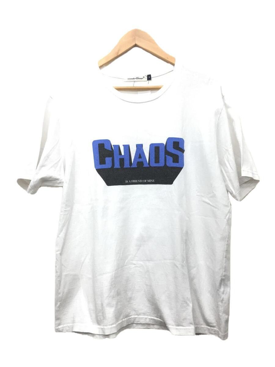 image of Undercover "chaos" 3D Logo Tee in White, Men's (Size XL)