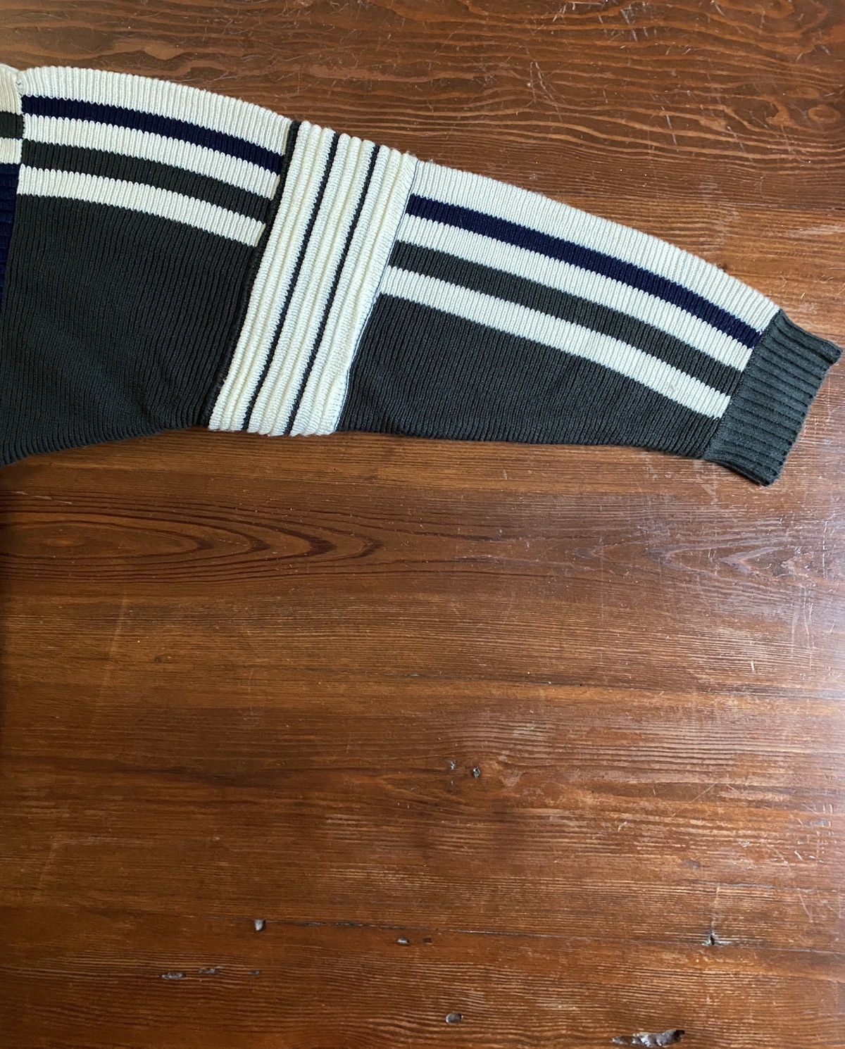 Polo Ralph Lauren Vintage 90’s Polo Ralph Lauren Sport Stripe Ribbed Sweater Size US XXL / EU 58 / 5 - 7 Thumbnail