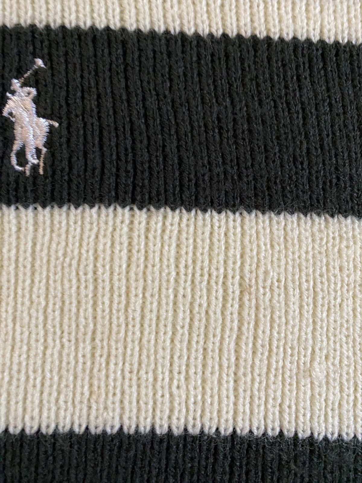 Polo Ralph Lauren Vintage 90’s Polo Ralph Lauren Sport Stripe Ribbed Sweater Size US XXL / EU 58 / 5 - 4 Thumbnail
