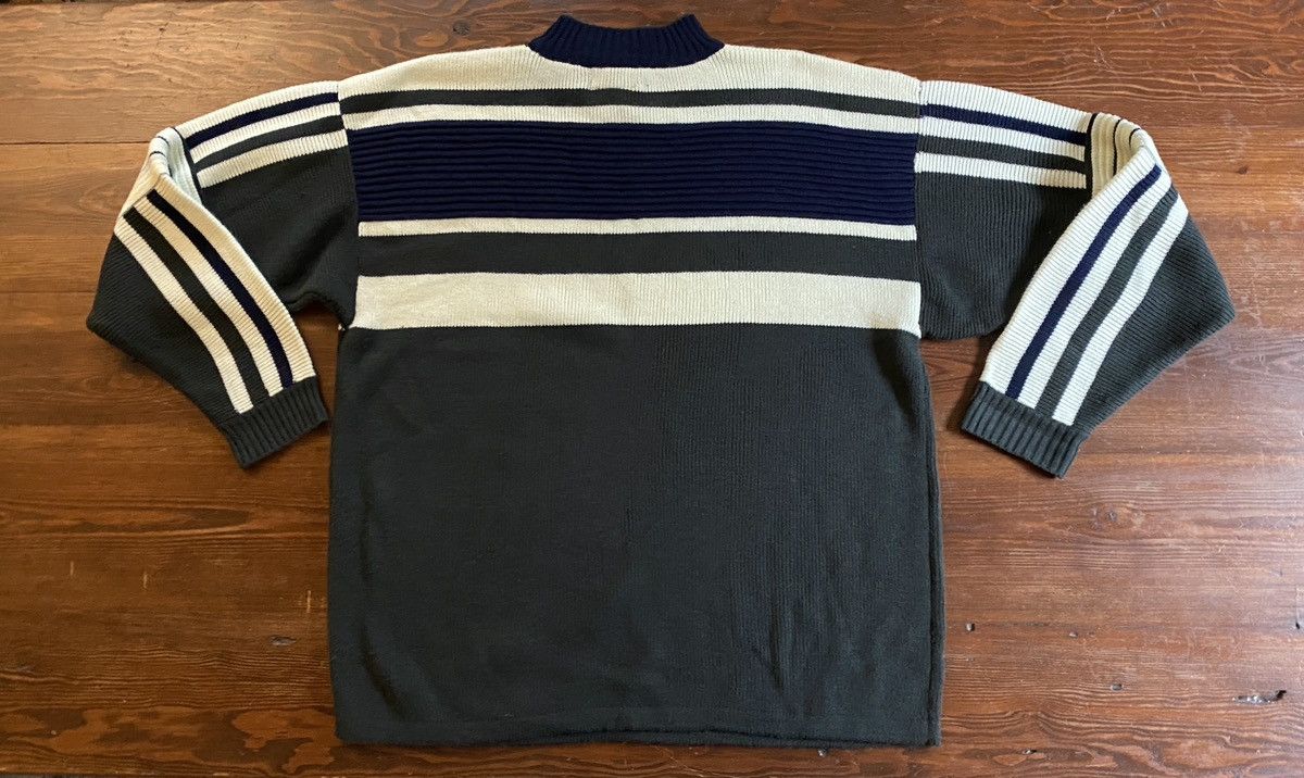 Polo Ralph Lauren Vintage 90’s Polo Ralph Lauren Sport Stripe Ribbed Sweater Size US XXL / EU 58 / 5 - 12 Thumbnail