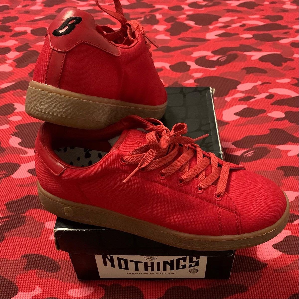2010 Billionaire Boys Club Red “Nothings” Shoes