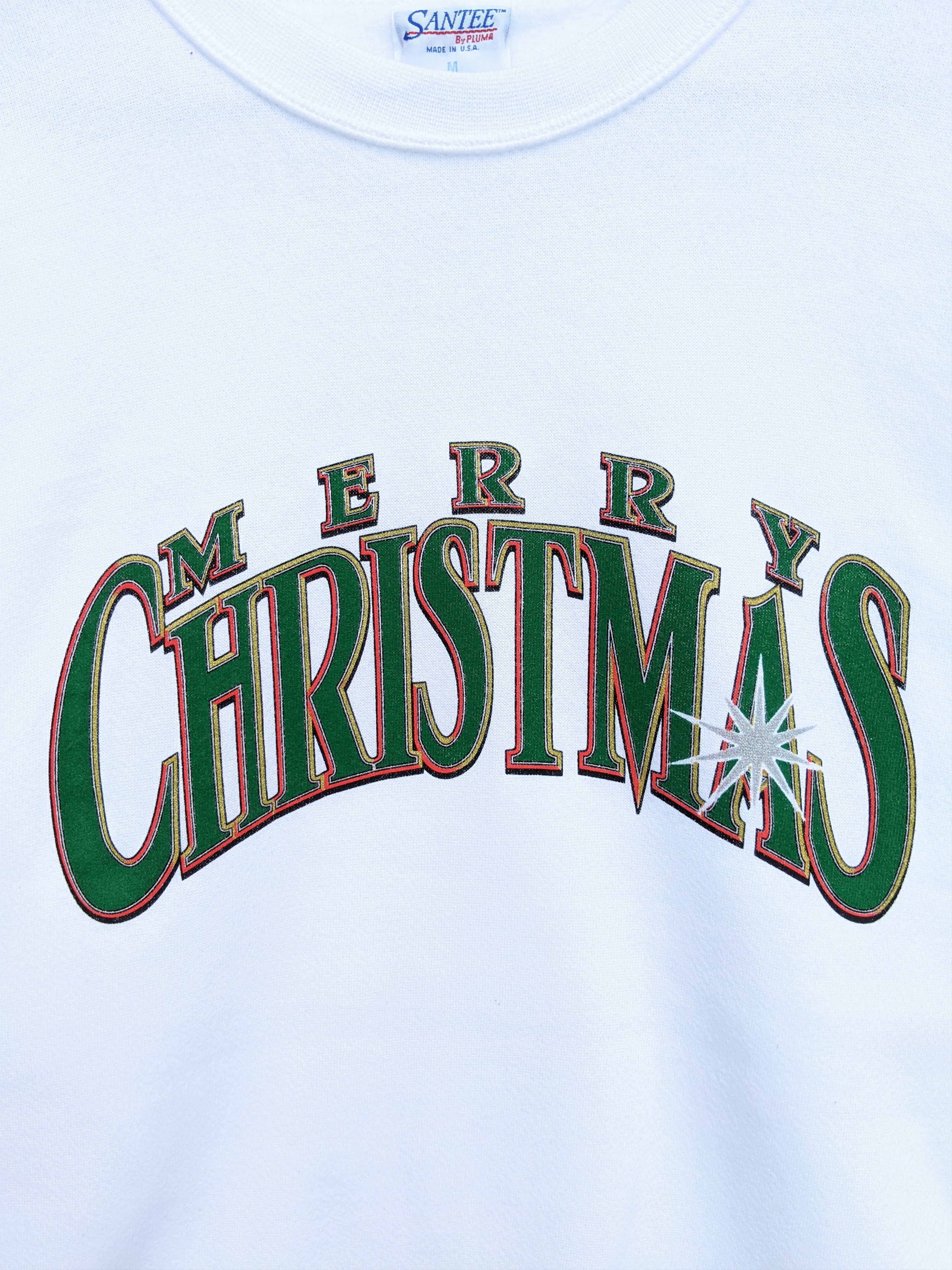 Other Vintage Santee 90s Merry Christmas Sweatshirt Size US M / EU 48-50 / 2 - 3 Thumbnail