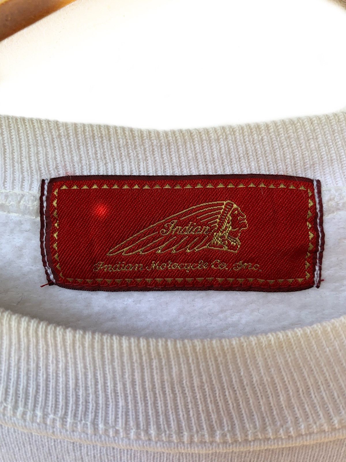 Indian Motorcycle × Vintage Vintage indian Motorcycle Sweatshirt/White Colour Size US M / EU 48-50 / 2 - 4 Thumbnail