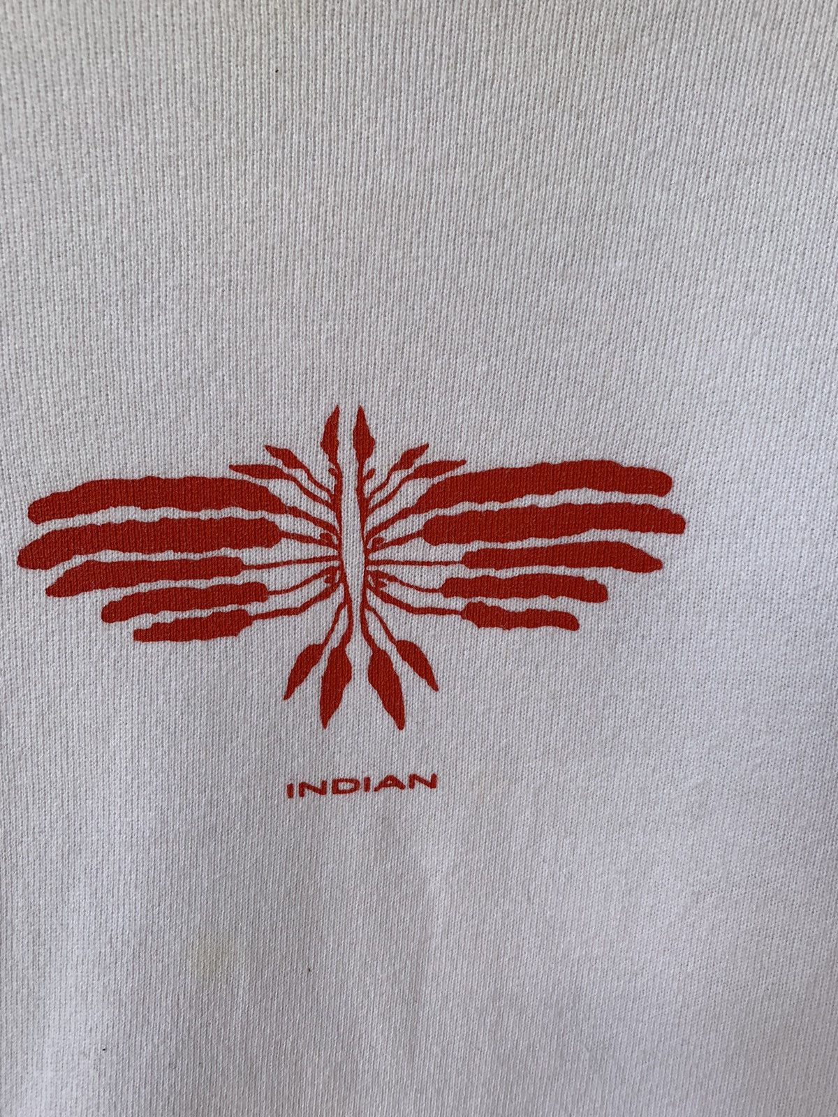Indian Motorcycle × Vintage Vintage indian Motorcycle Sweatshirt/White Colour Size US M / EU 48-50 / 2 - 6 Thumbnail