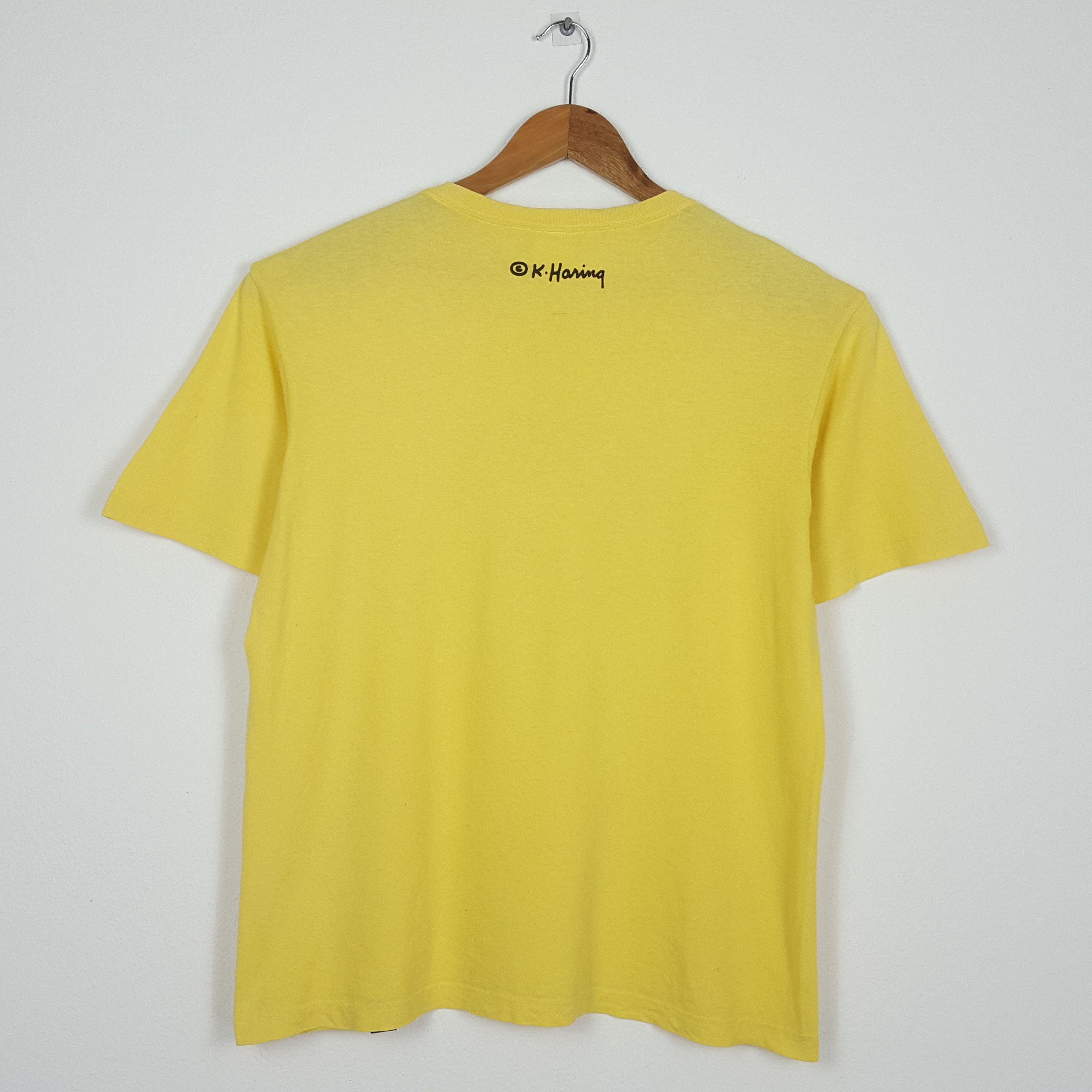 Japanese Brand × Vintage Vintage KEITH HARING RESIST K.Haring 88 Design t-shirt Size US L / EU 52-54 / 3 - 3 Thumbnail
