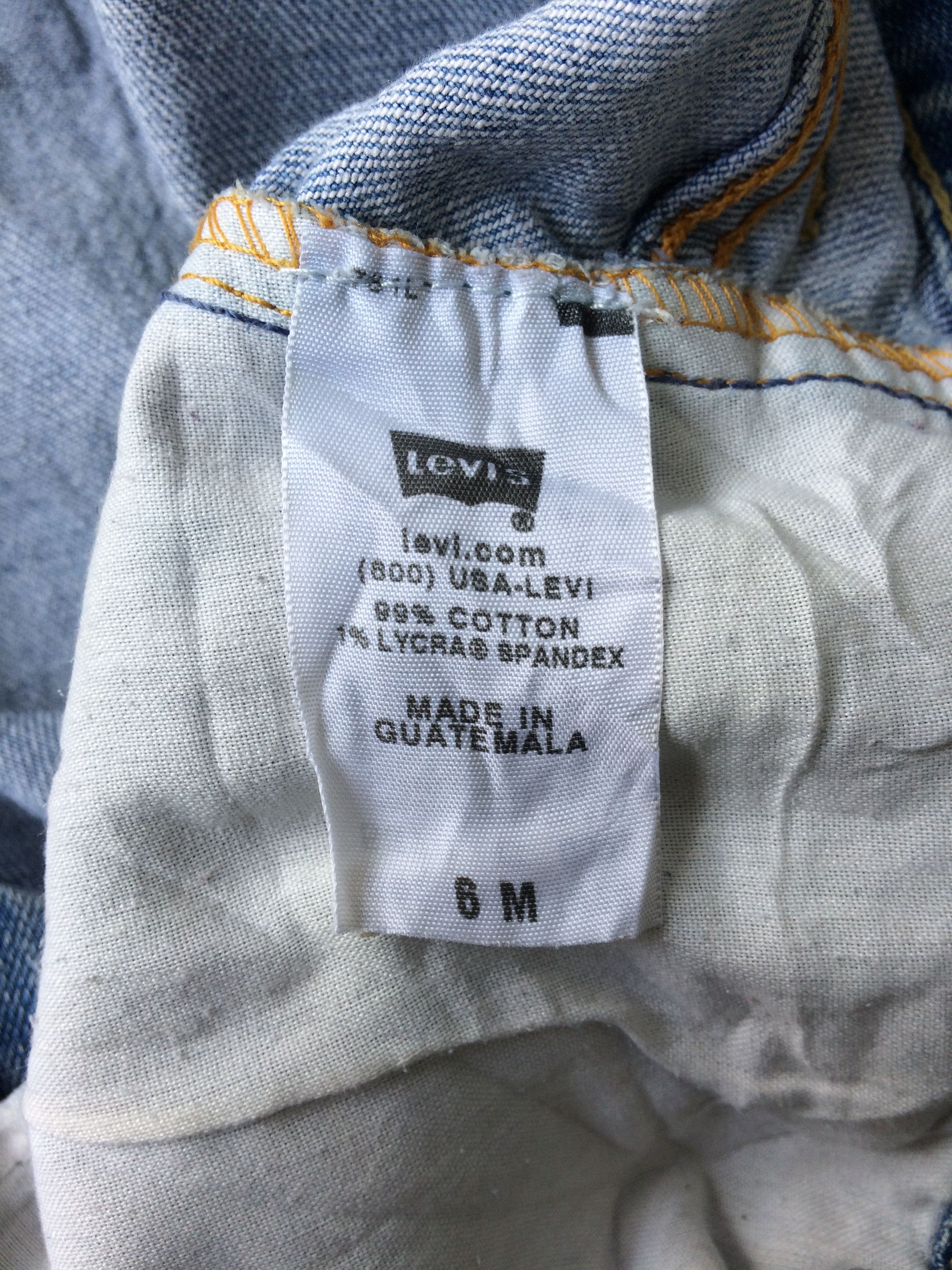 Levi's × Vintage Levis 505 Light Wash Stretch Jeans #B-524 Size US 31 - 12 Thumbnail