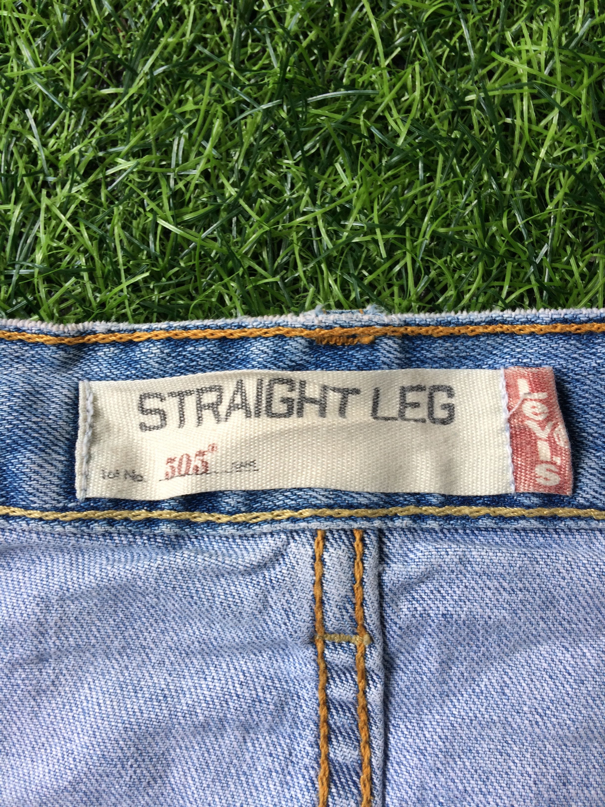 Levi's × Vintage Levis 505 Light Wash Stretch Jeans #B-524 Size US 31 - 11 Thumbnail