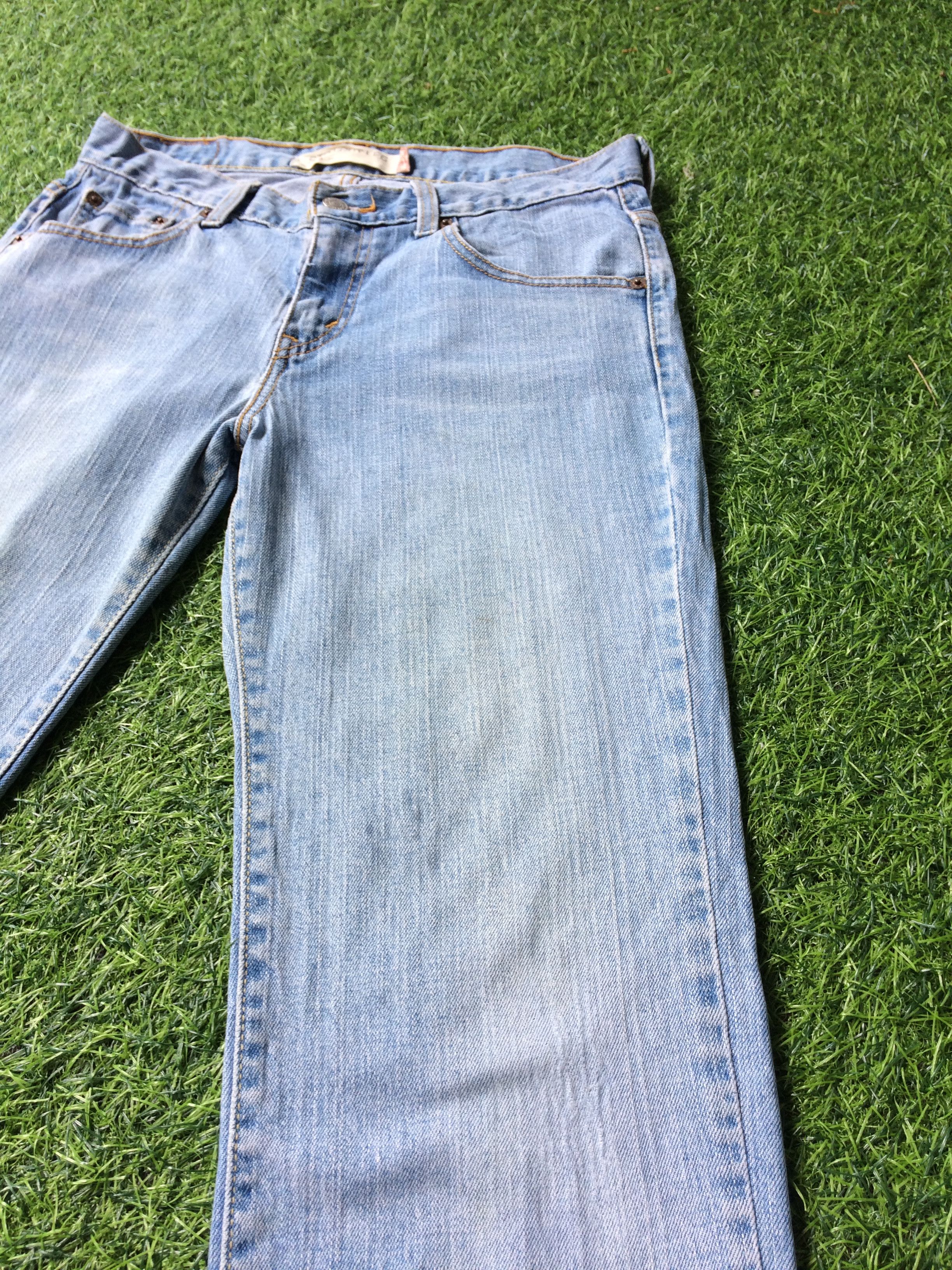Levi's × Vintage Levis 505 Light Wash Stretch Jeans #B-524 Size US 31 - 5 Thumbnail