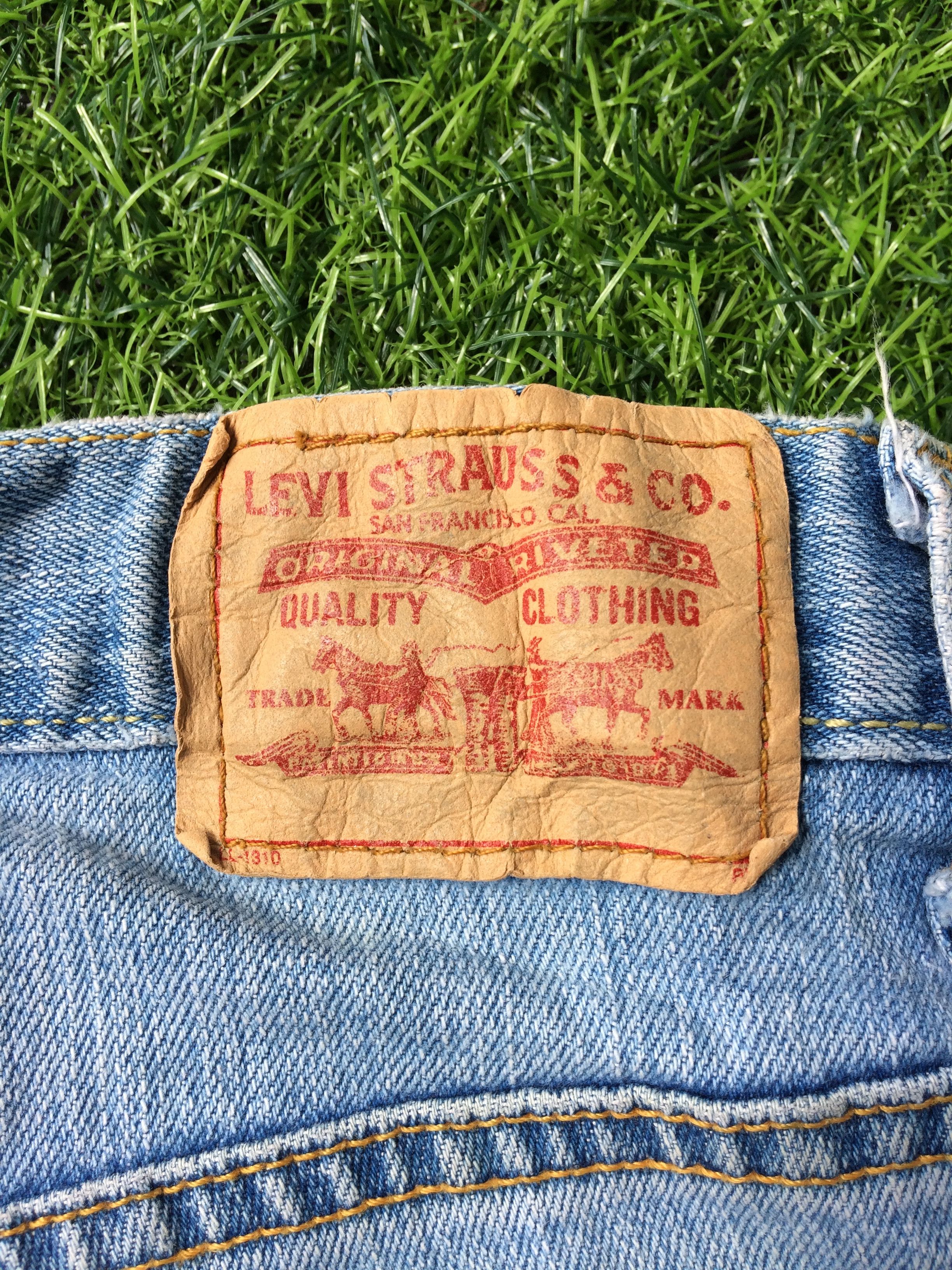 Levi's × Vintage Levis 505 Light Wash Stretch Jeans #B-524 Size US 31 - 10 Thumbnail