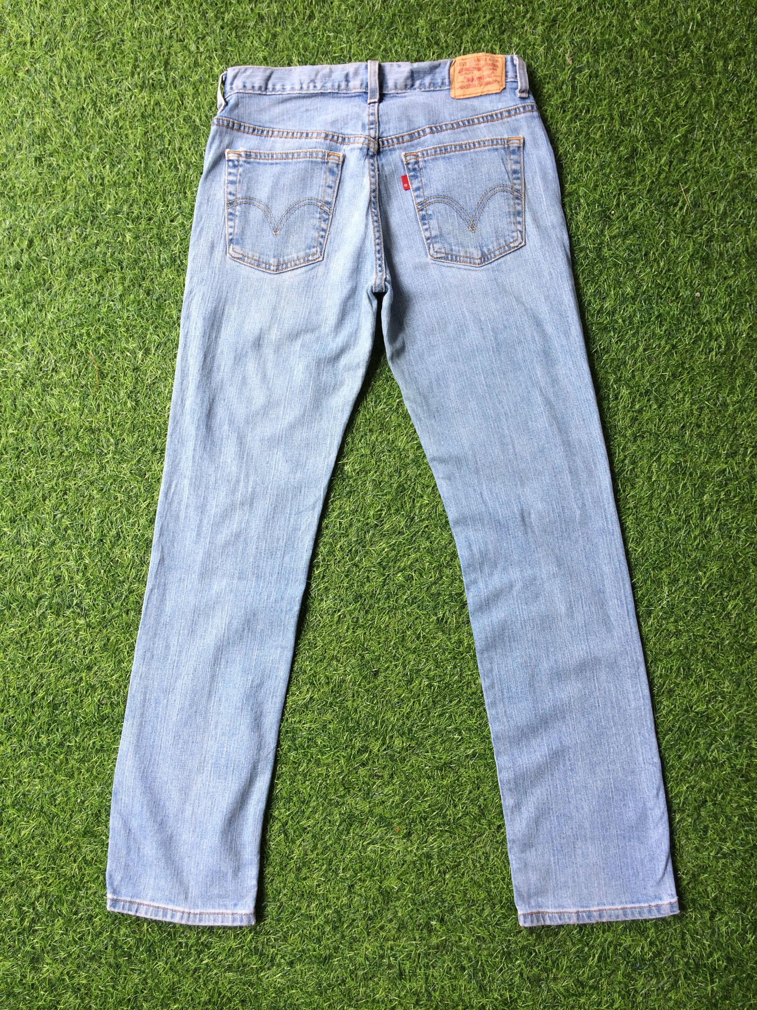 Levi's × Vintage Levis 505 Light Wash Stretch Jeans #B-524 Size US 31 - 2 Thumbnail