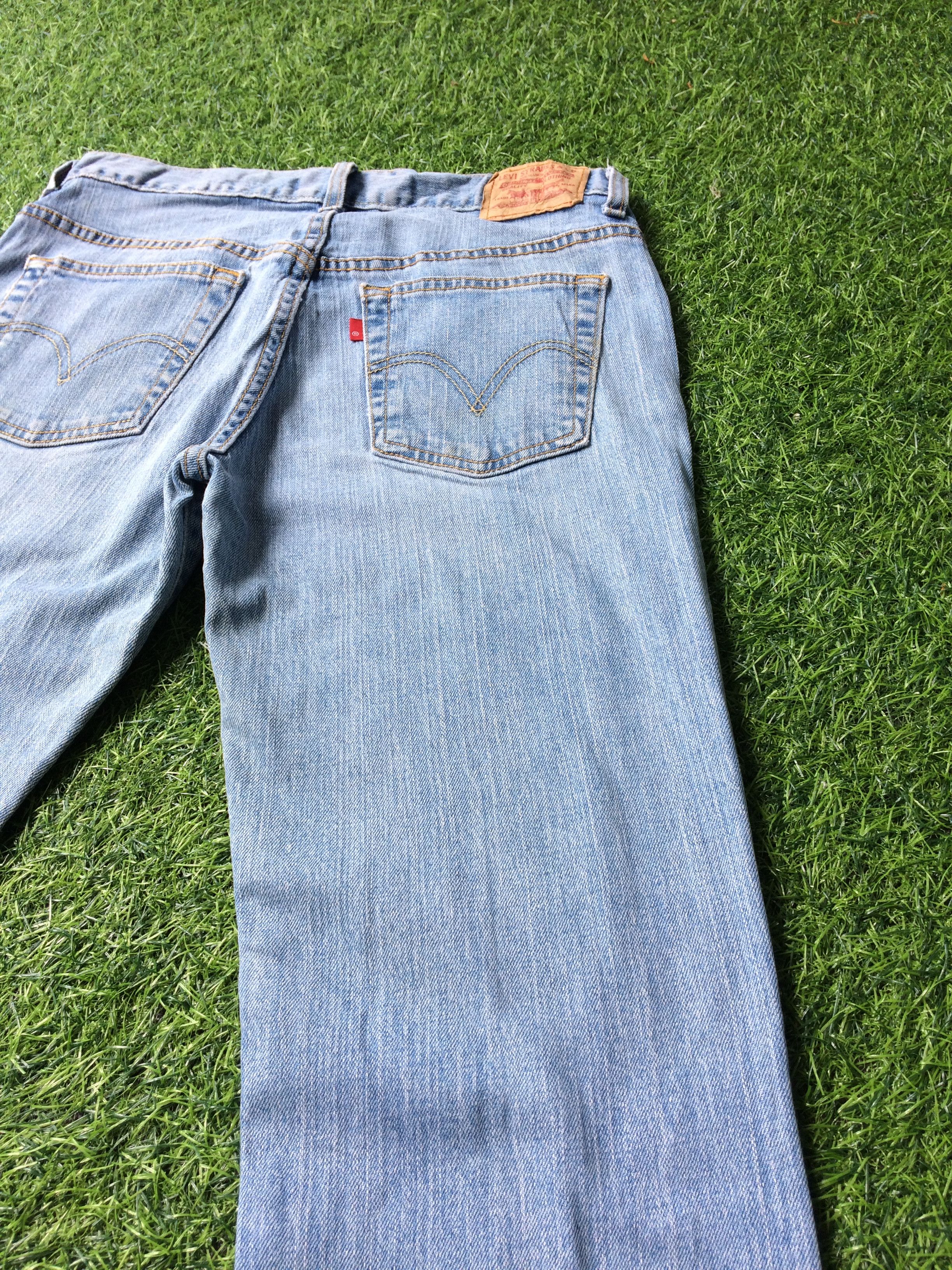 Levi's × Vintage Levis 505 Light Wash Stretch Jeans #B-524 Size US 31 - 6 Thumbnail