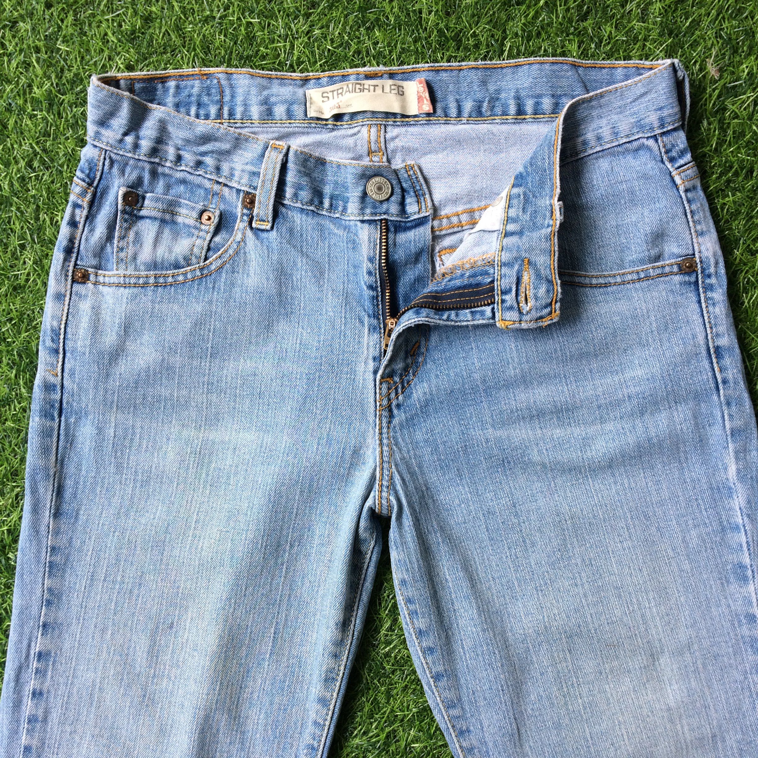 Levi's × Vintage Levis 505 Light Wash Stretch Jeans #B-524 Size US 31 - 3 Thumbnail