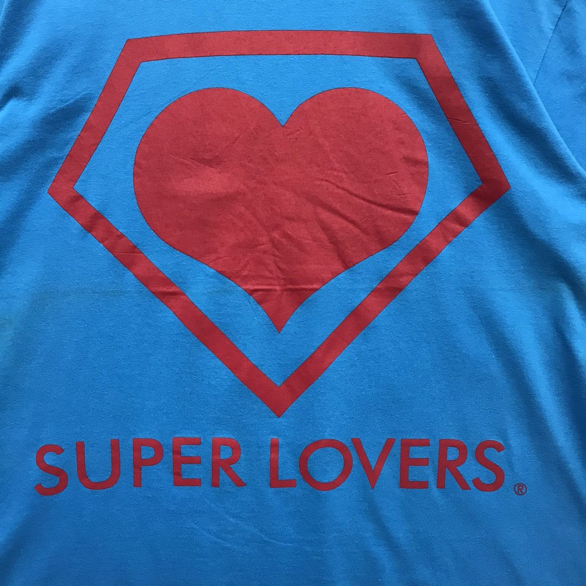 Japanese Brand × Vintage Japanese Brand Super Lovers Harajuku Lover’s Rock Tee Size US XL / EU 56 / 4 - 7 Thumbnail