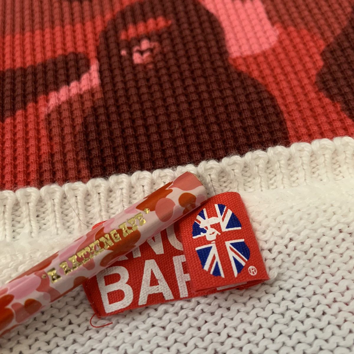 Bape 1998 BAPE x KNOT “Ape Face Bullseye” Knitted Sweater Size US L / EU 52-54 / 3 - 6 Thumbnail