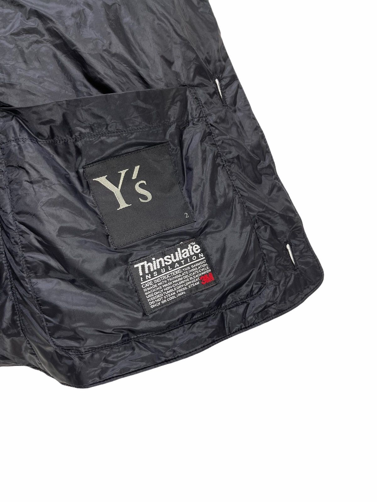 Yohji Yamamoto 💖Y’s Nylon Liner Vest 24🟩 Size US S / EU 44-46 / 1 - 2 Thumbnail