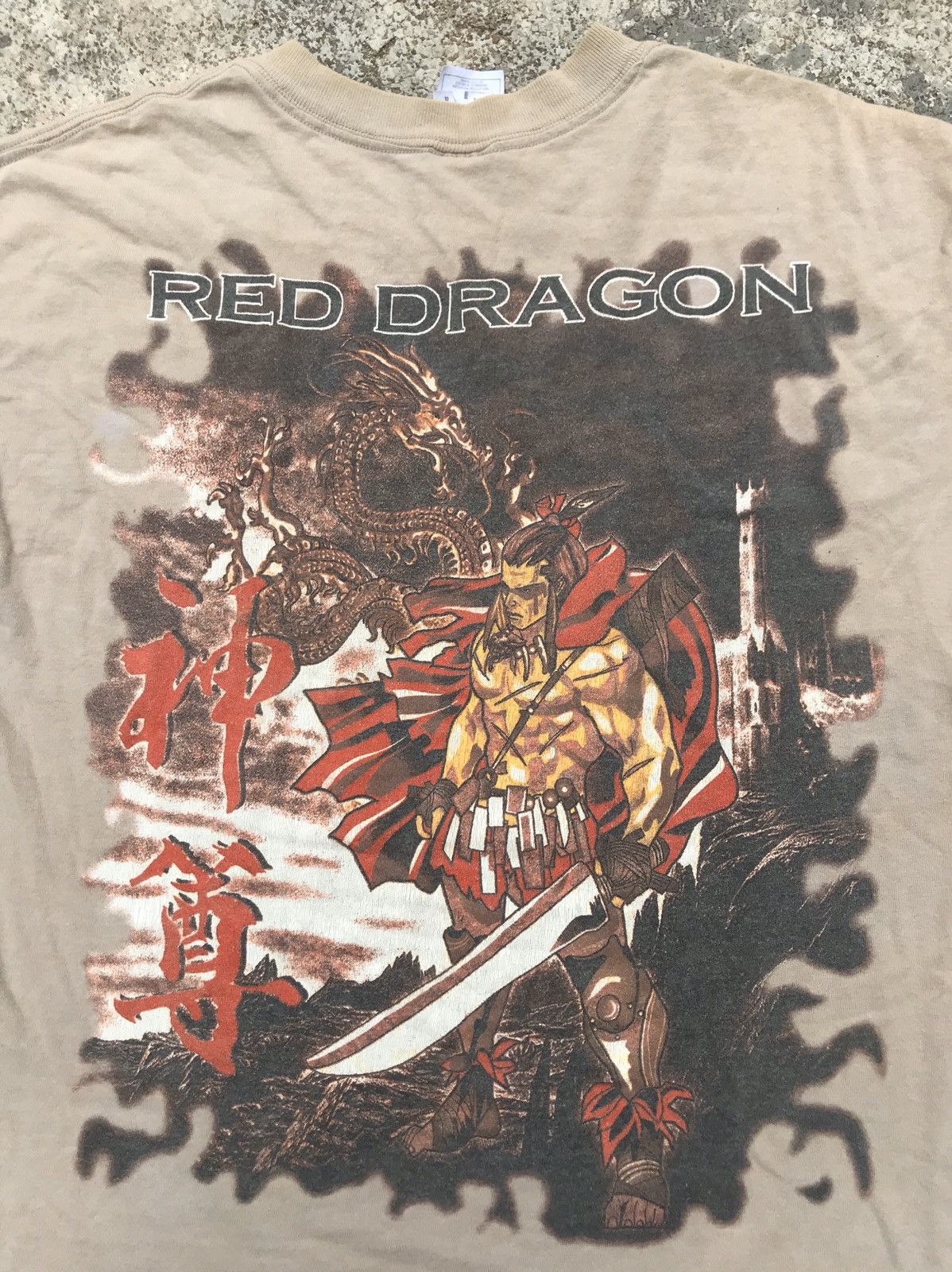 Japanese Brand × Vintage VINTAGE RARE OG 90’S RED DRAGON JAPANESE ANIME/MANGA AKIRA Size US L / EU 52-54 / 3 - 3 Thumbnail