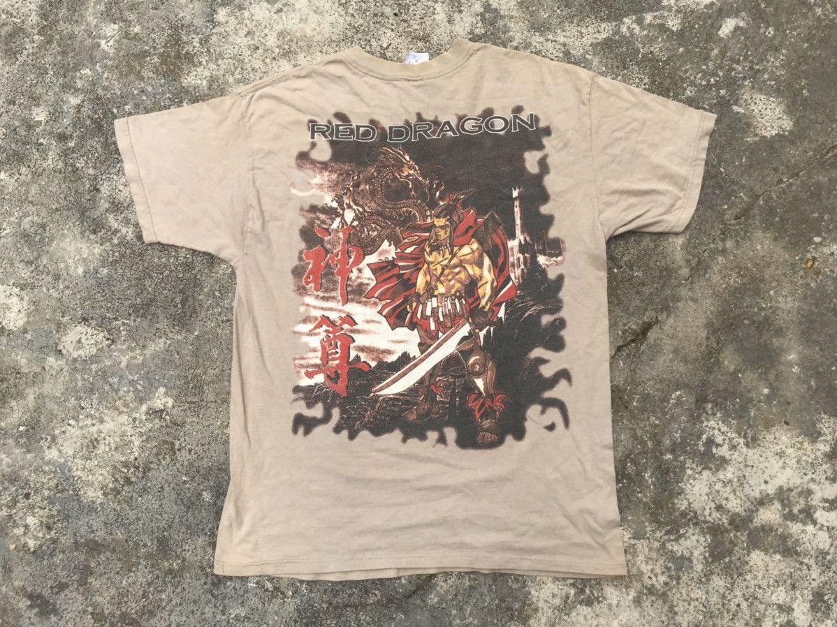 Japanese Brand × Vintage VINTAGE RARE OG 90’S RED DRAGON JAPANESE ANIME/MANGA AKIRA Size US L / EU 52-54 / 3 - 2 Thumbnail