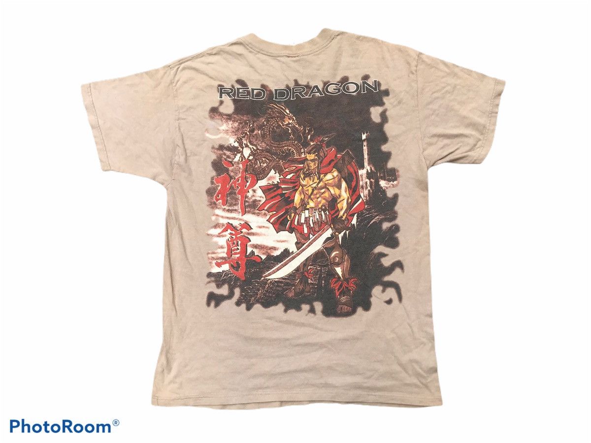 Japanese Brand × Vintage VINTAGE RARE OG 90’S RED DRAGON JAPANESE ANIME/MANGA AKIRA Size US L / EU 52-54 / 3 - 1 Thumbnail