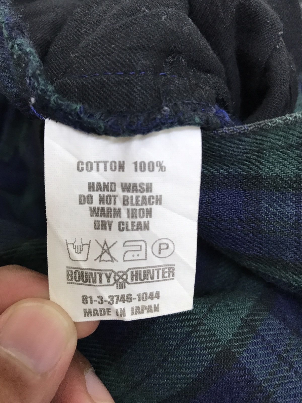 Bounty Hunter Made in Japan Bounty Hunter Check Plaid Tartan Pant Size US 33 - 8 Thumbnail