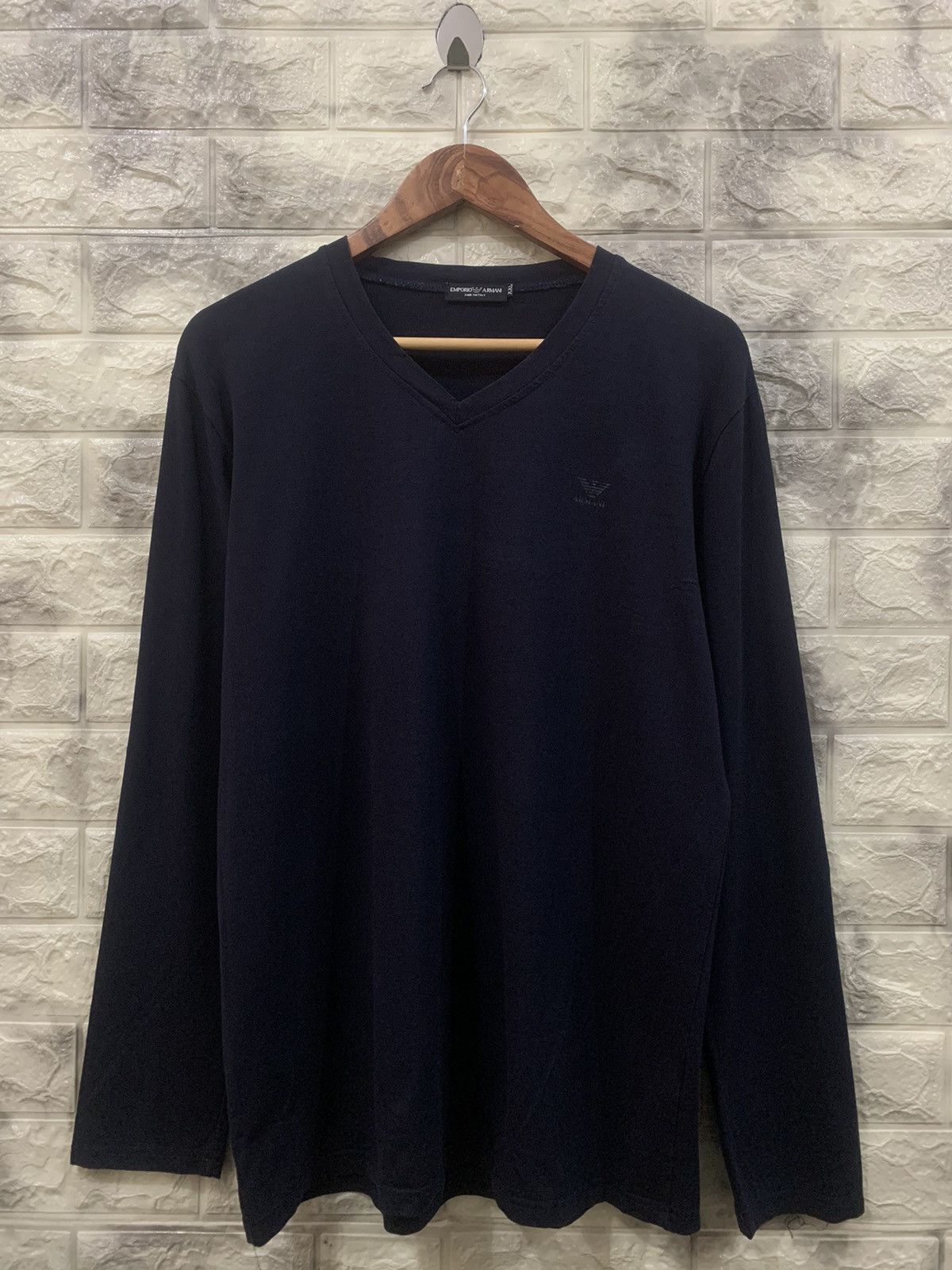 Emporio Armani Emporio Armani Made Italy plan shirt Size US XXL / EU 58 / 5 - 1 Thumbnail