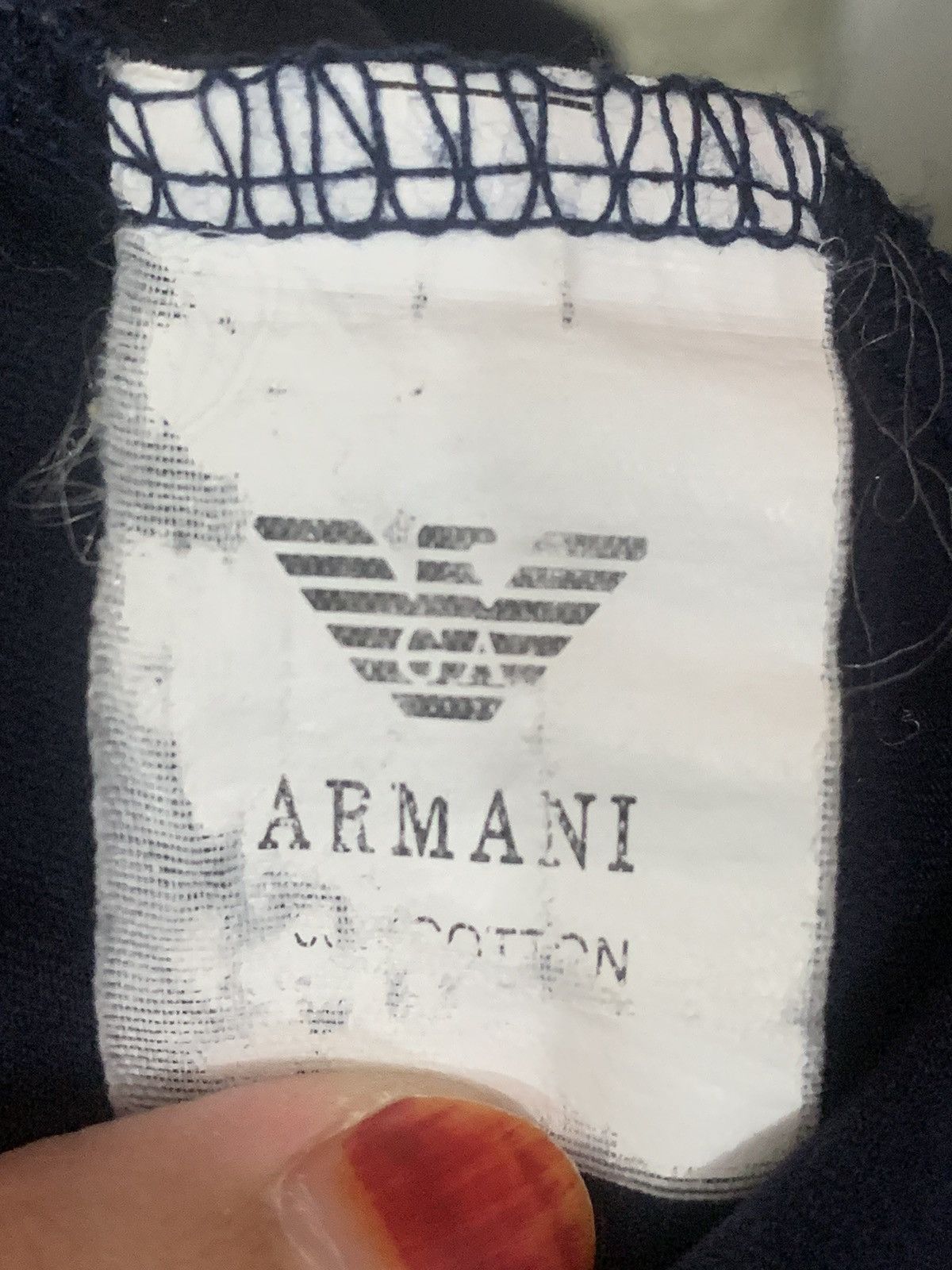 Emporio Armani Emporio Armani Made Italy plan shirt Size US XXL / EU 58 / 5 - 9 Thumbnail
