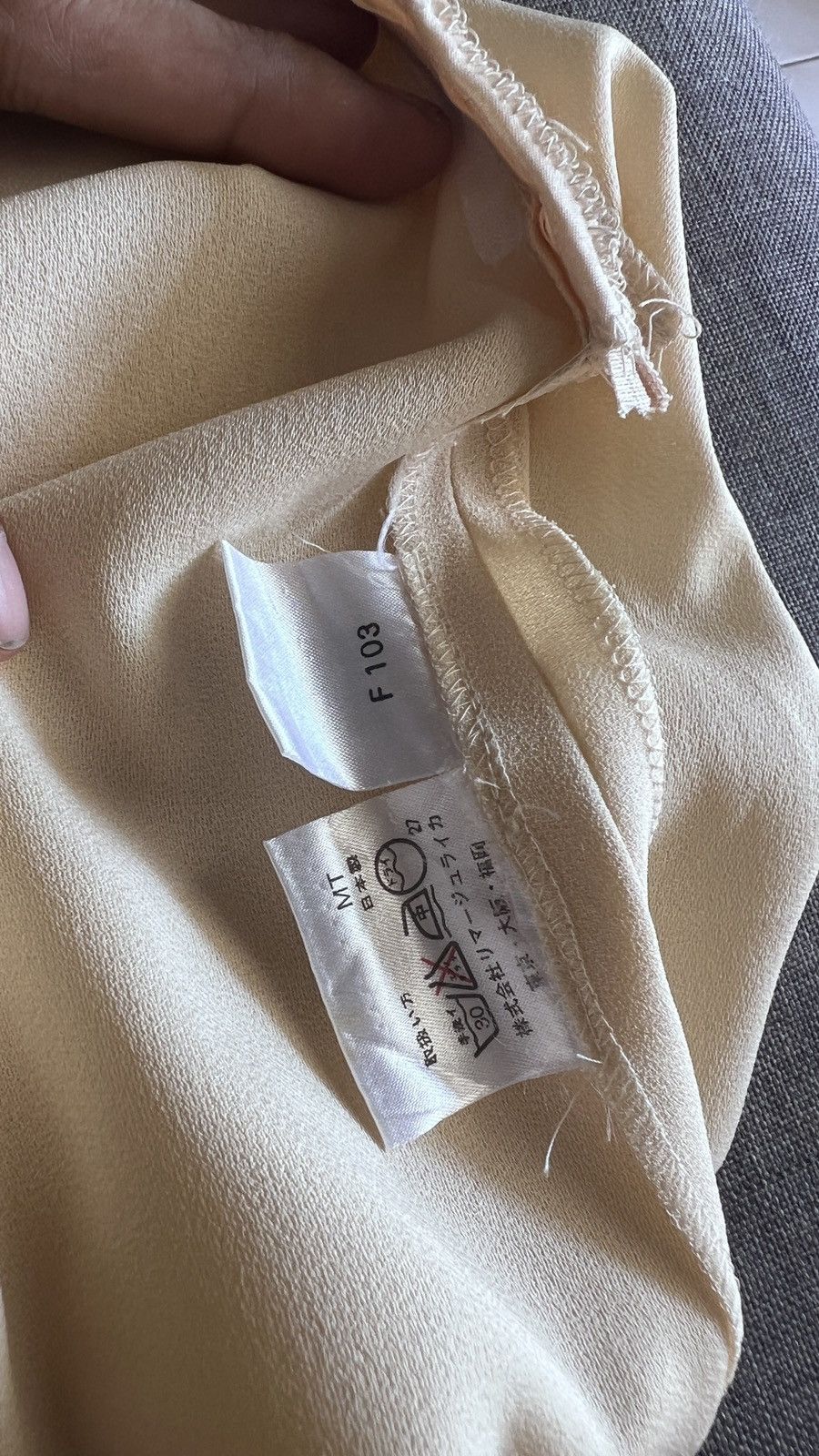 Balenciaga Vintage La Mode Balenciaga Polyester Pant Size 27" / US 4 / IT 40 - 5 Thumbnail