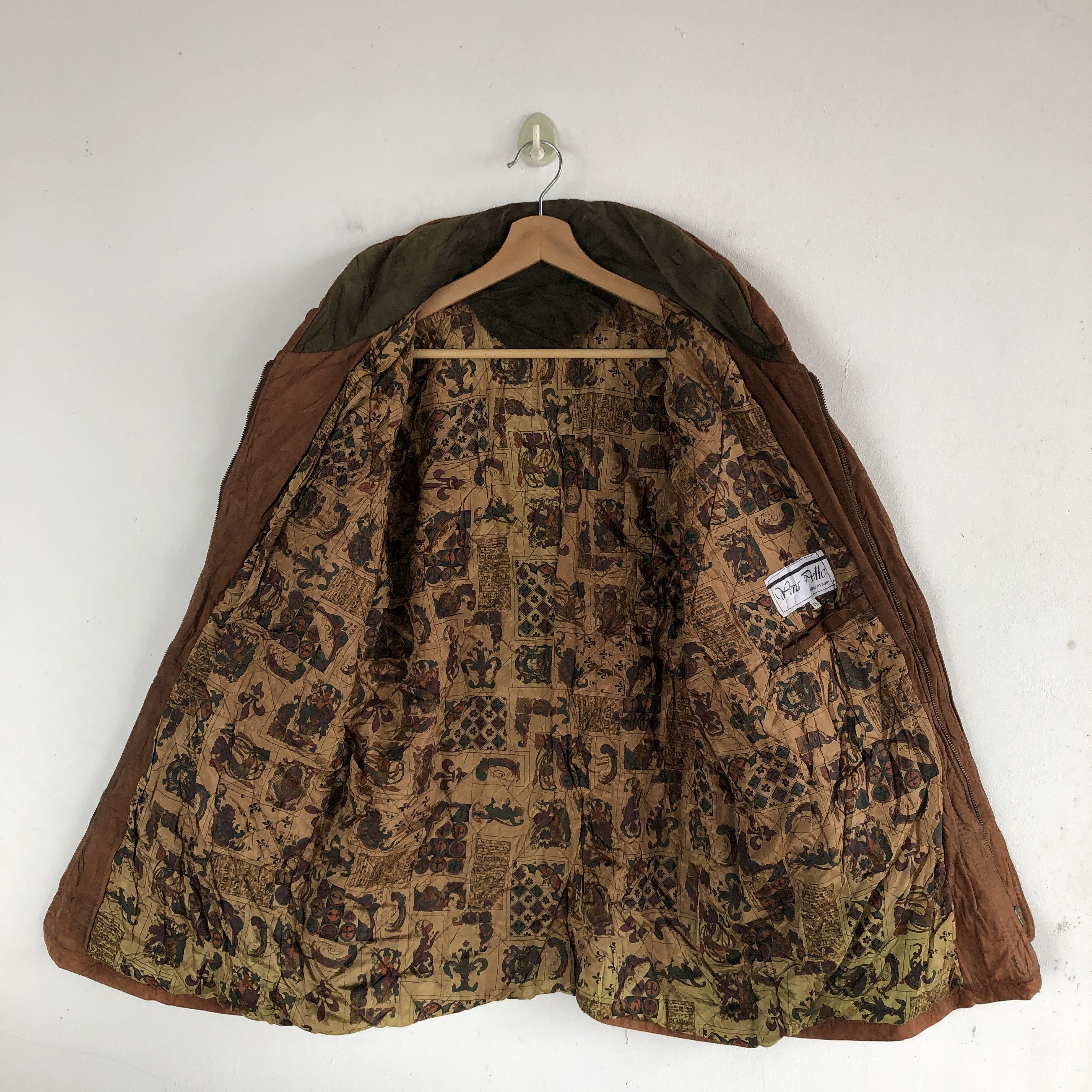 Leather × Vera Pelle × Vintage Vintage Vera Pelle Leahter Jackets Italian Genuine Leather Size US L / EU 52-54 / 3 - 8 Thumbnail