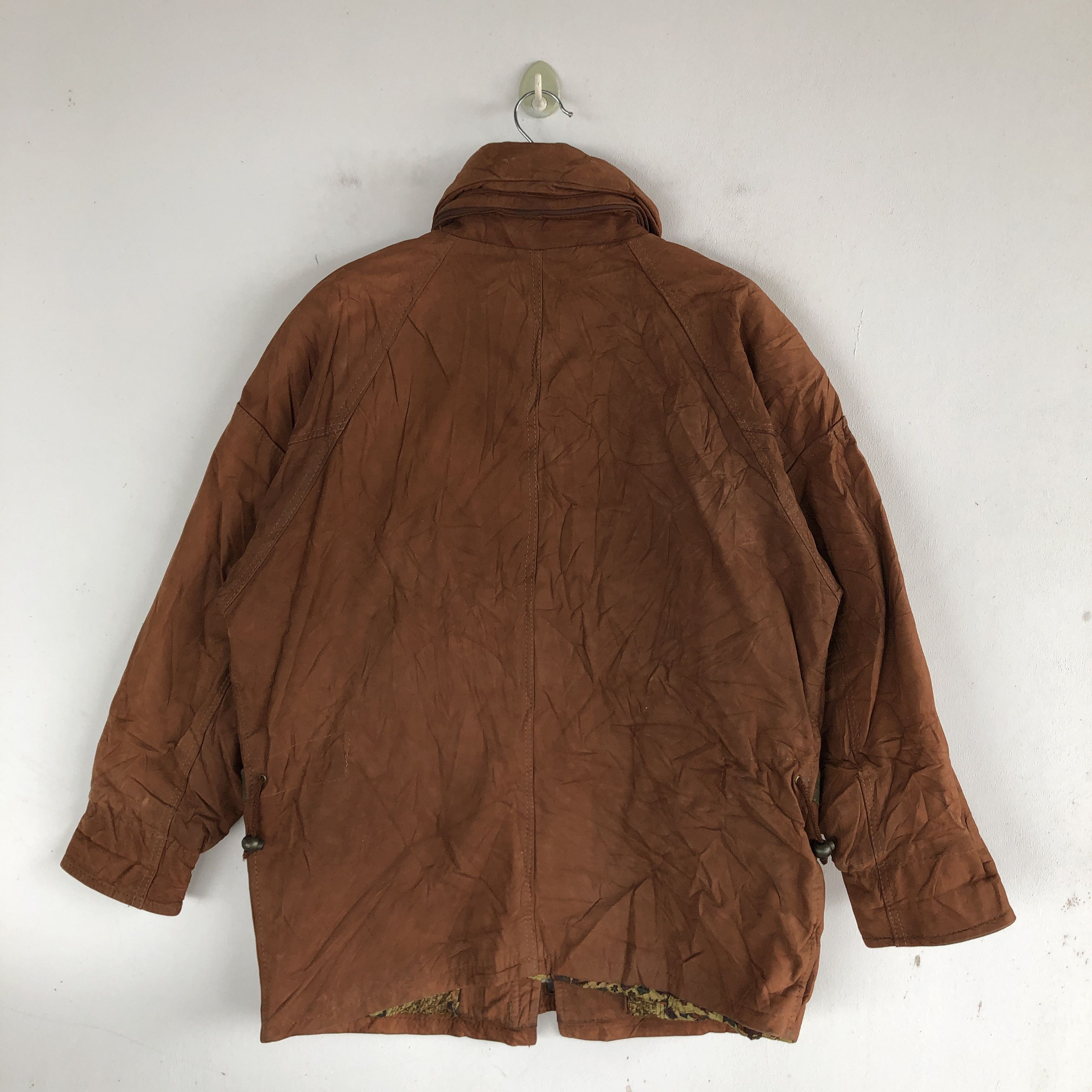 Leather × Vera Pelle × Vintage Vintage Vera Pelle Leahter Jackets Italian Genuine Leather Size US L / EU 52-54 / 3 - 2 Thumbnail