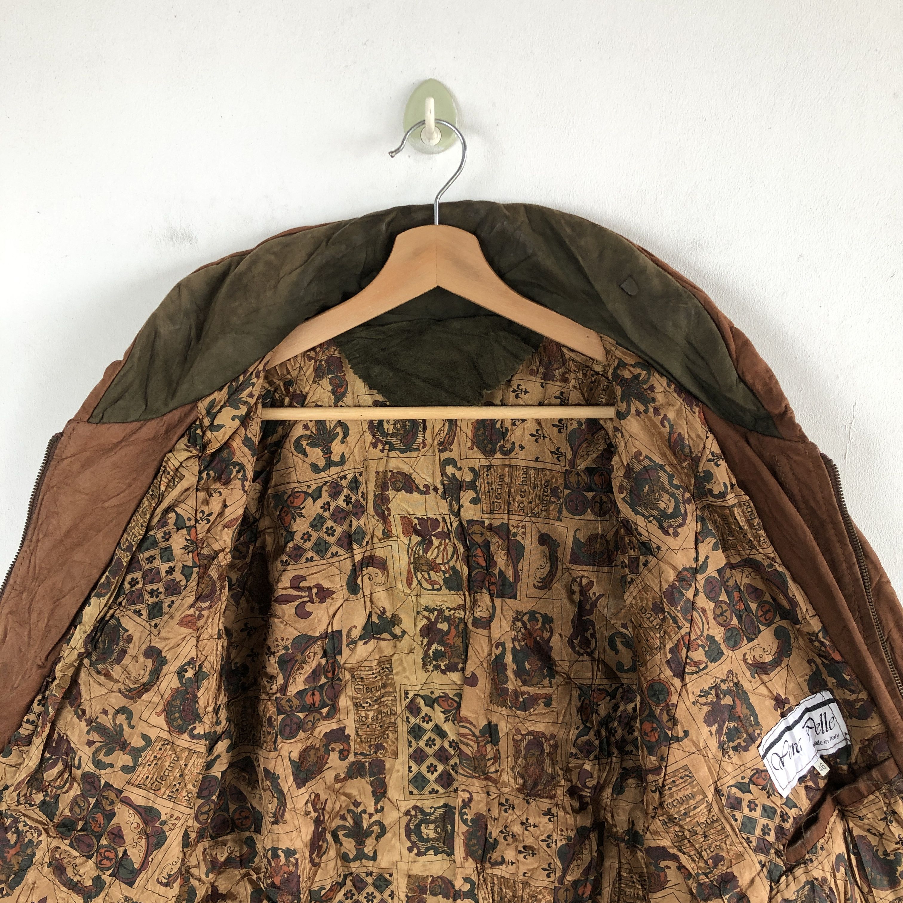 Leather × Vera Pelle × Vintage Vintage Vera Pelle Leahter Jackets Italian Genuine Leather Size US L / EU 52-54 / 3 - 9 Thumbnail