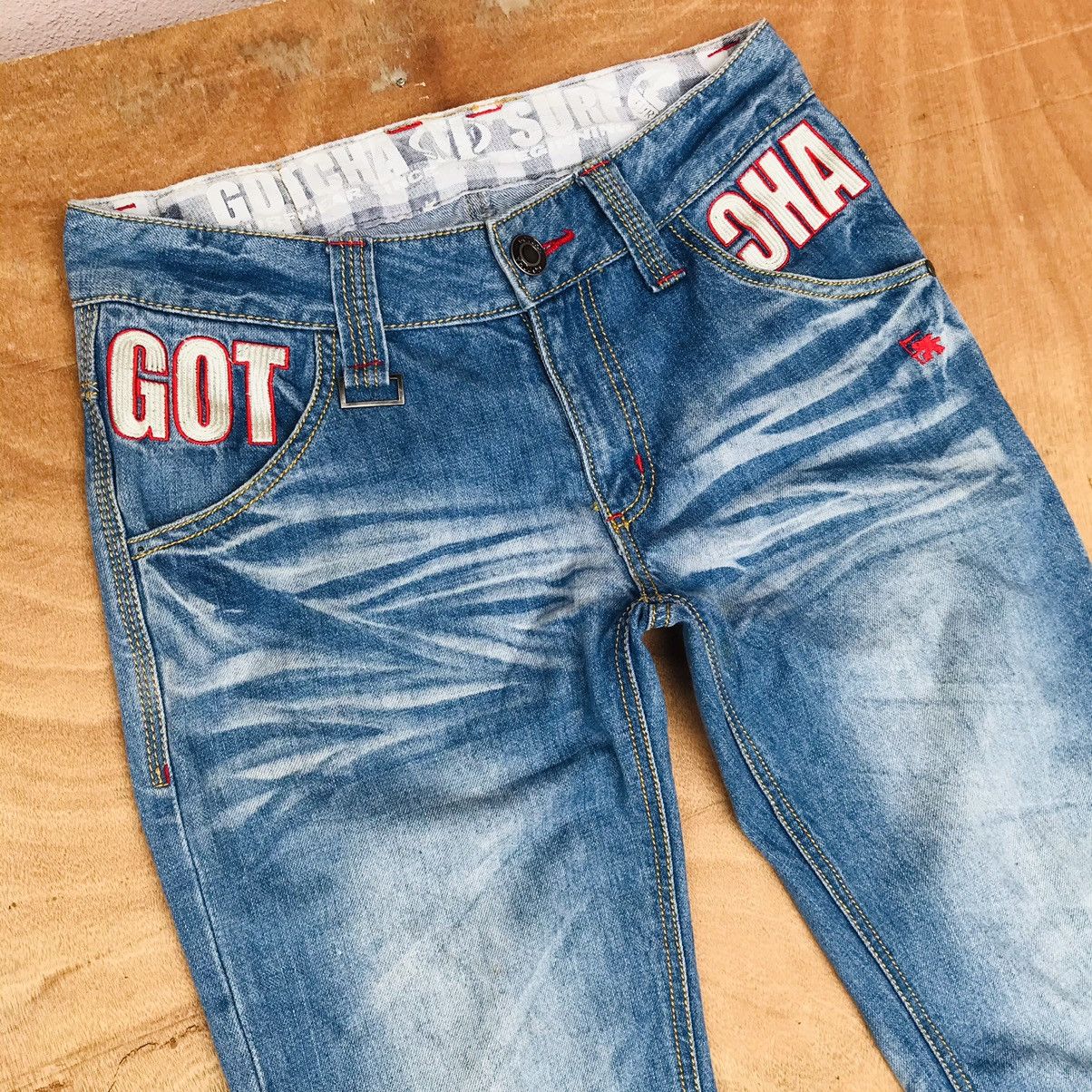 Gotcha Gotcha california surf embroidered denim blue wash Size US 30 / EU 46 - 5 Thumbnail