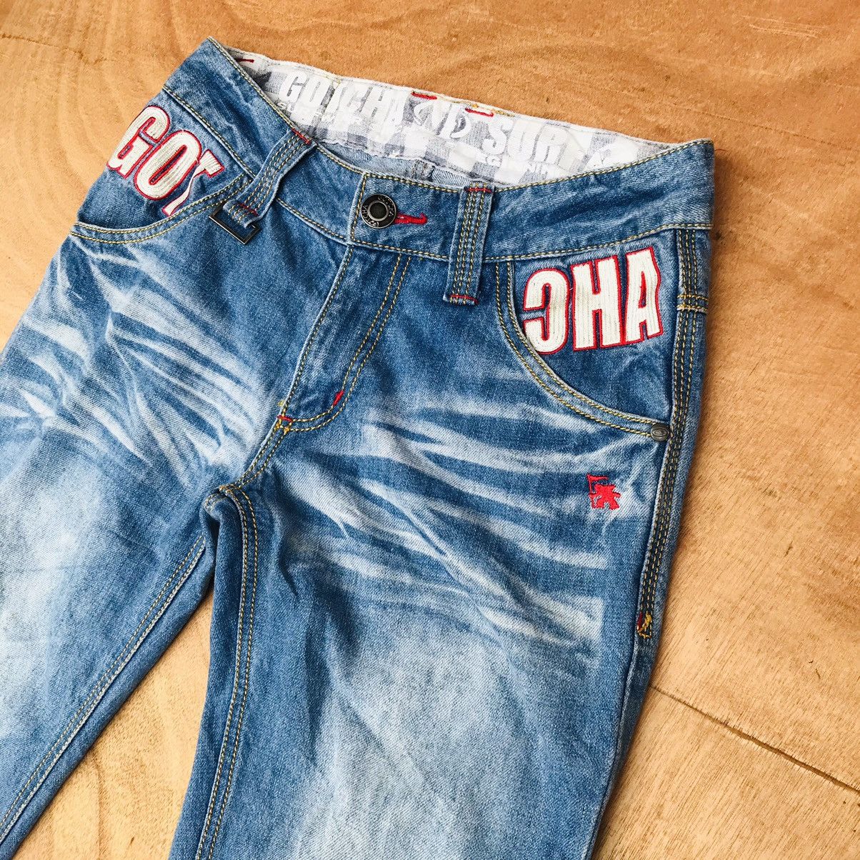 Gotcha Gotcha california surf embroidered denim blue wash Size US 30 / EU 46 - 8 Thumbnail