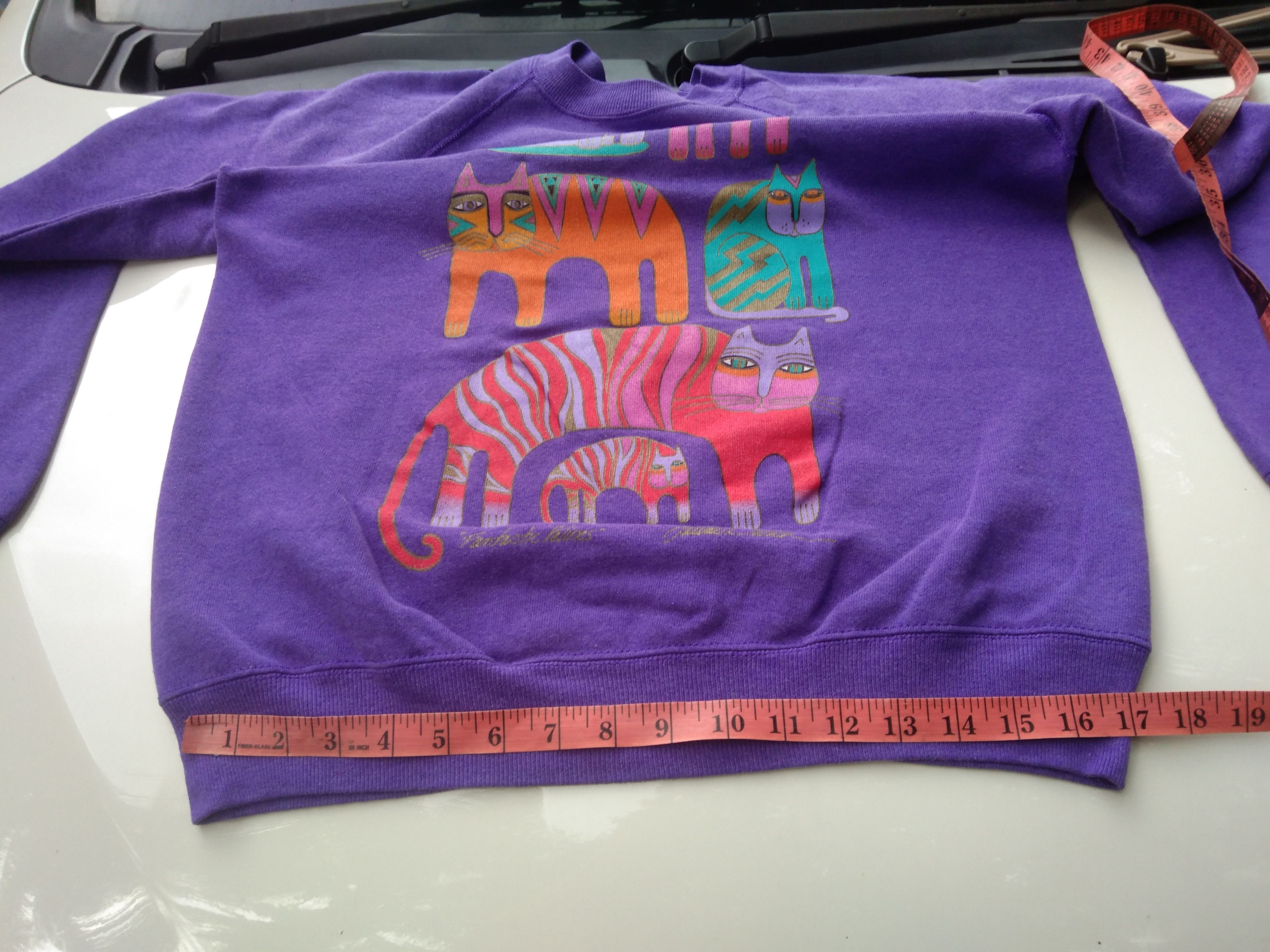 Other VINTAGE 90s SWEATSHIRT Size US L / EU 52-54 / 3 - 9 Thumbnail