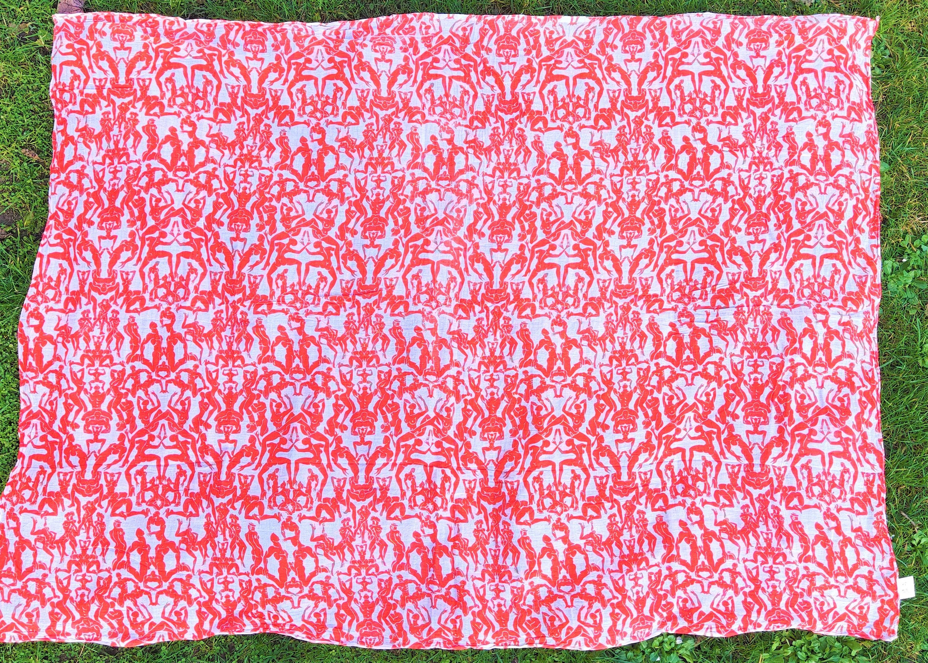 Jean Paul Gaultier Jean Paul Gaultier Porn Erotic Sex LGBTQ Scarf Top Shirt Size M / US 6-8 / IT 42-44 - 13 Thumbnail