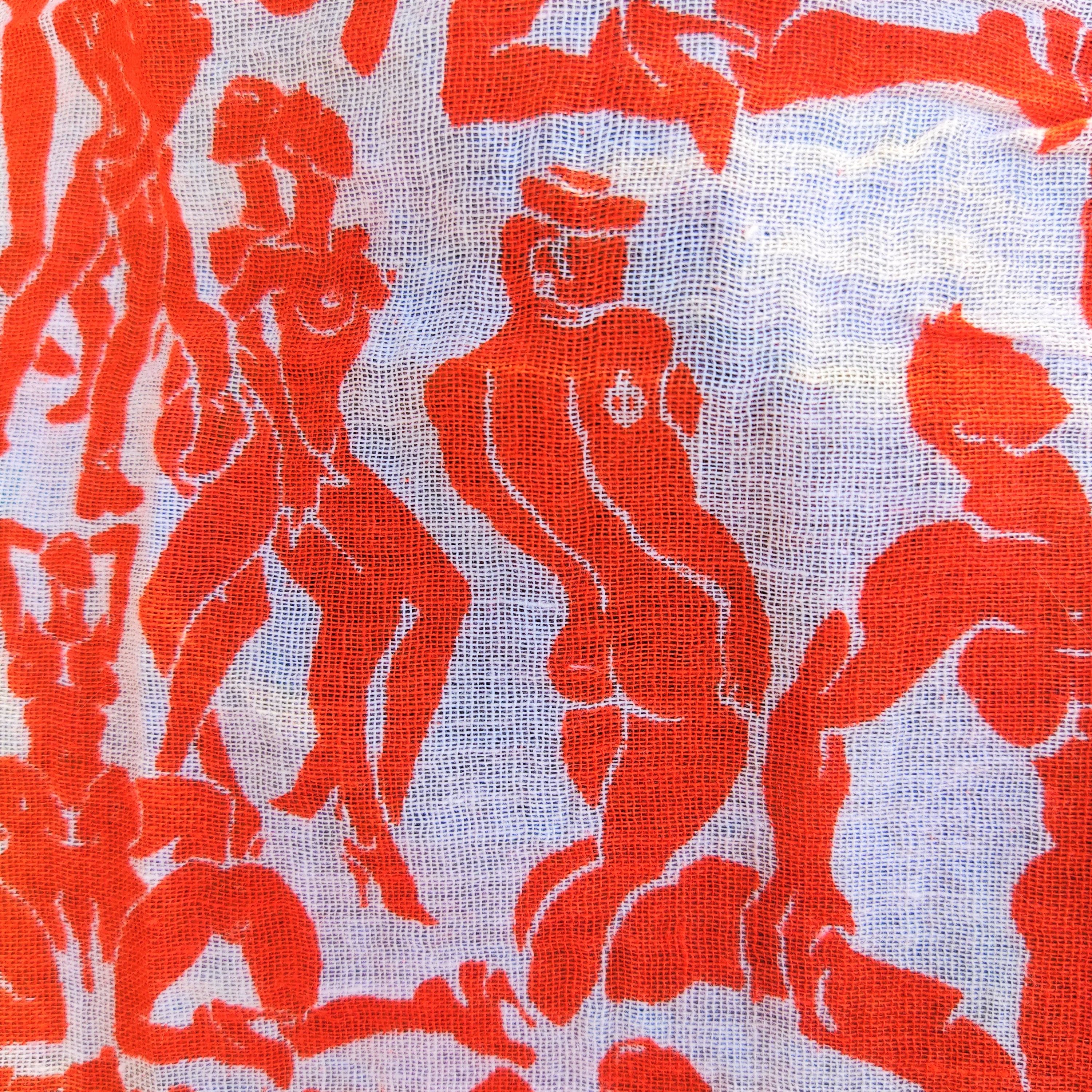 Jean Paul Gaultier Jean Paul Gaultier Porn Erotic Sex LGBTQ Scarf Top Shirt Size M / US 6-8 / IT 42-44 - 2 Thumbnail