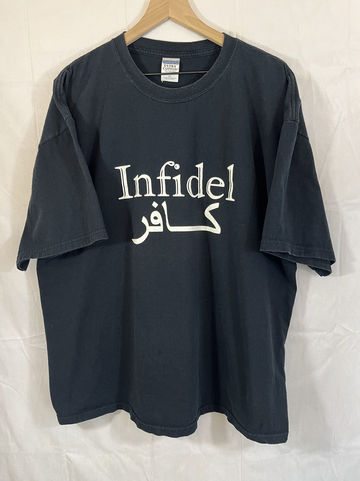 Mens Arabic Infidel T-Shirt Tee - Kafer Arabic T-Shirt Mens Arabic Infidel T-Shirt Tee - Kafer Arabic T-Shirt