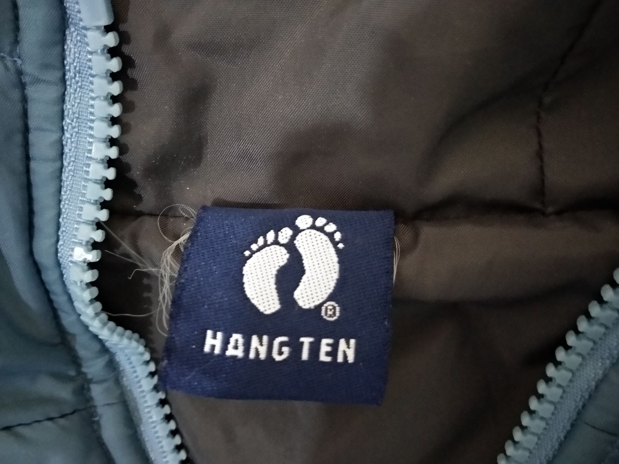 Hang Ten × Vintage Vintage 90's HANG TEN Winter Snow Puffer Jacket Hoodie Size US L / EU 52-54 / 3 - 10 Thumbnail