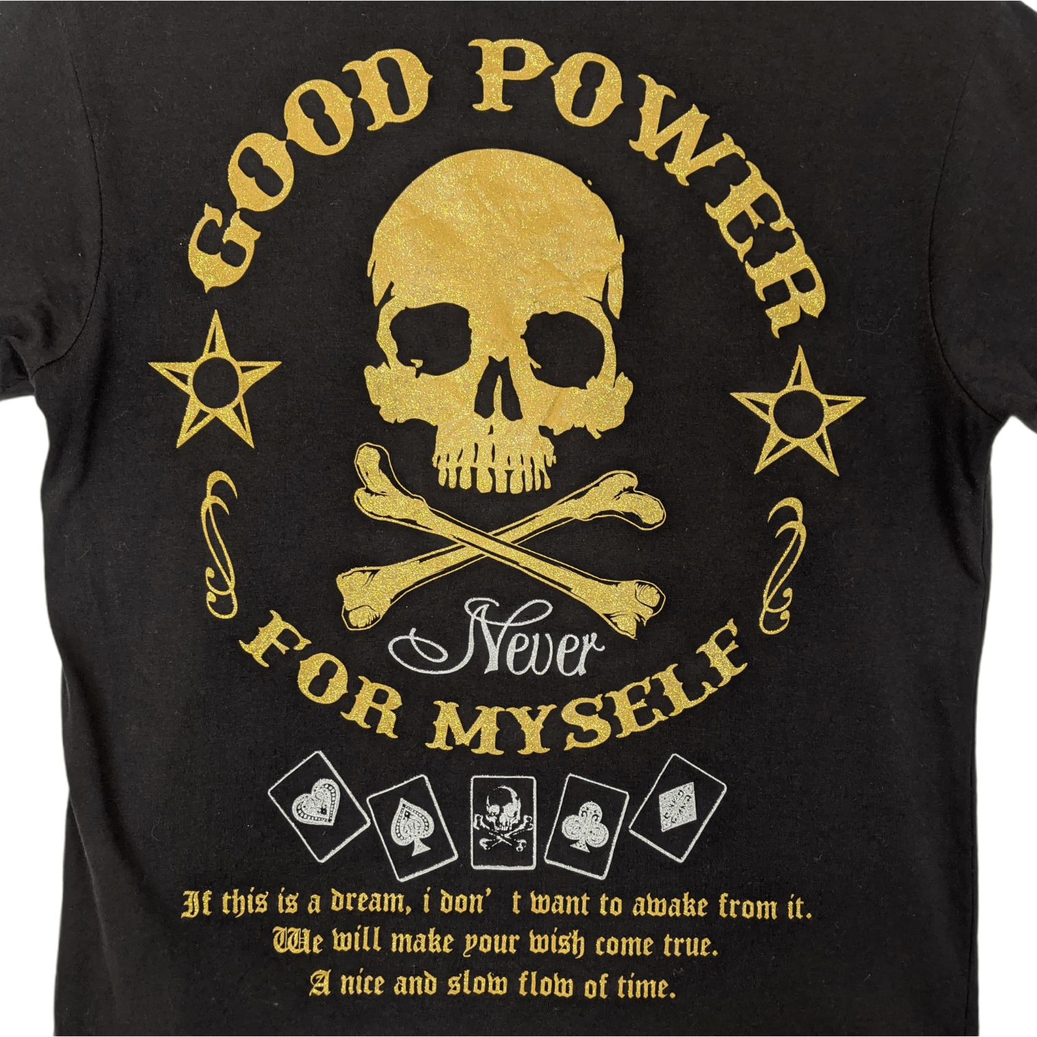 Japanese Brand TIME STEP Skull Skeleton Motorcycle Gang Big Logo T-Shirt Size US M / EU 48-50 / 2 - 3 Thumbnail