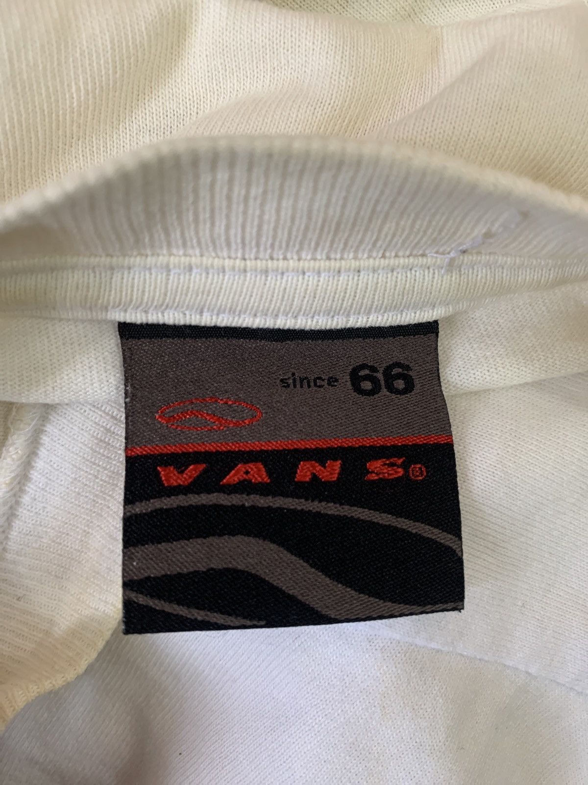 Vans Vintage Vans Skateboard white Tshirt Size US M / EU 48-50 / 2 - 10 Thumbnail