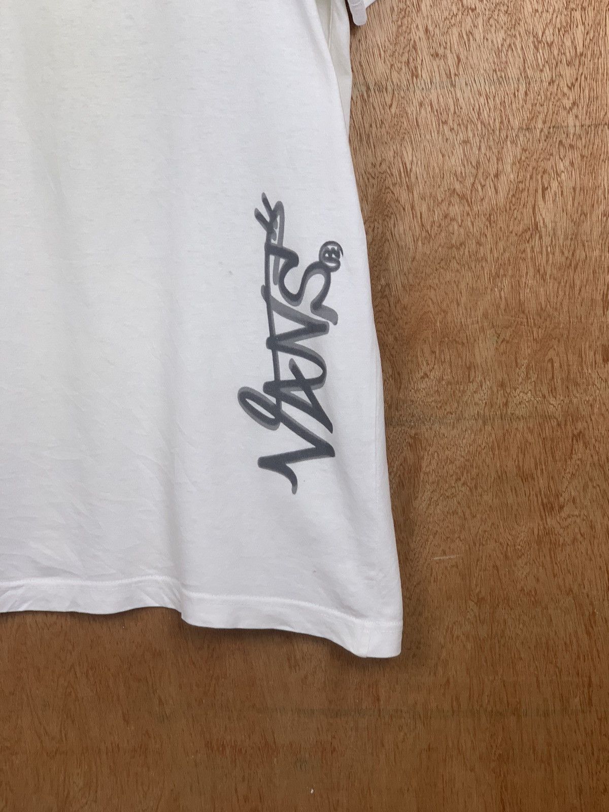 Vans Vintage Vans Skateboard white Tshirt Size US M / EU 48-50 / 2 - 8 Thumbnail