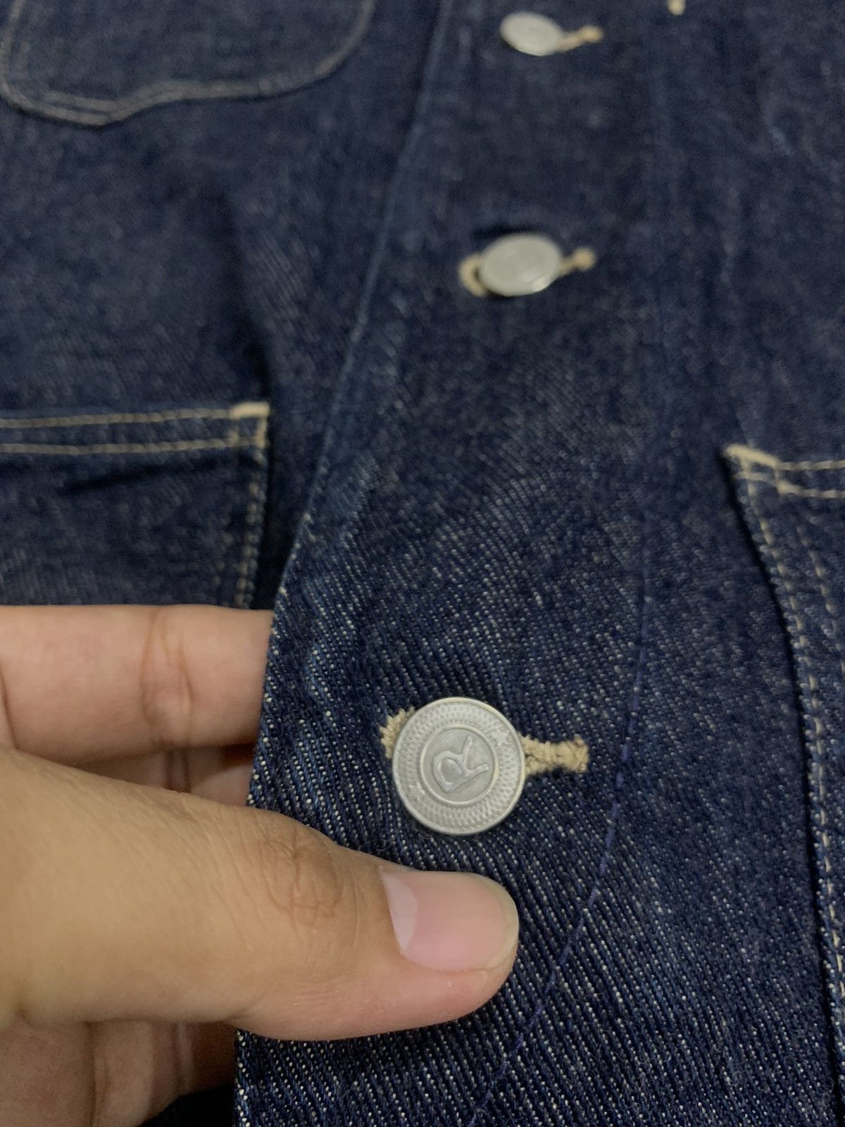45rpm NATURAL INDIGO 45rpm DENIM JACKET Size US S / EU 44-46 / 1 - 6 Thumbnail